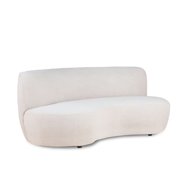 Moon 3-istuttava Sohva Bouclé Beige 190cm