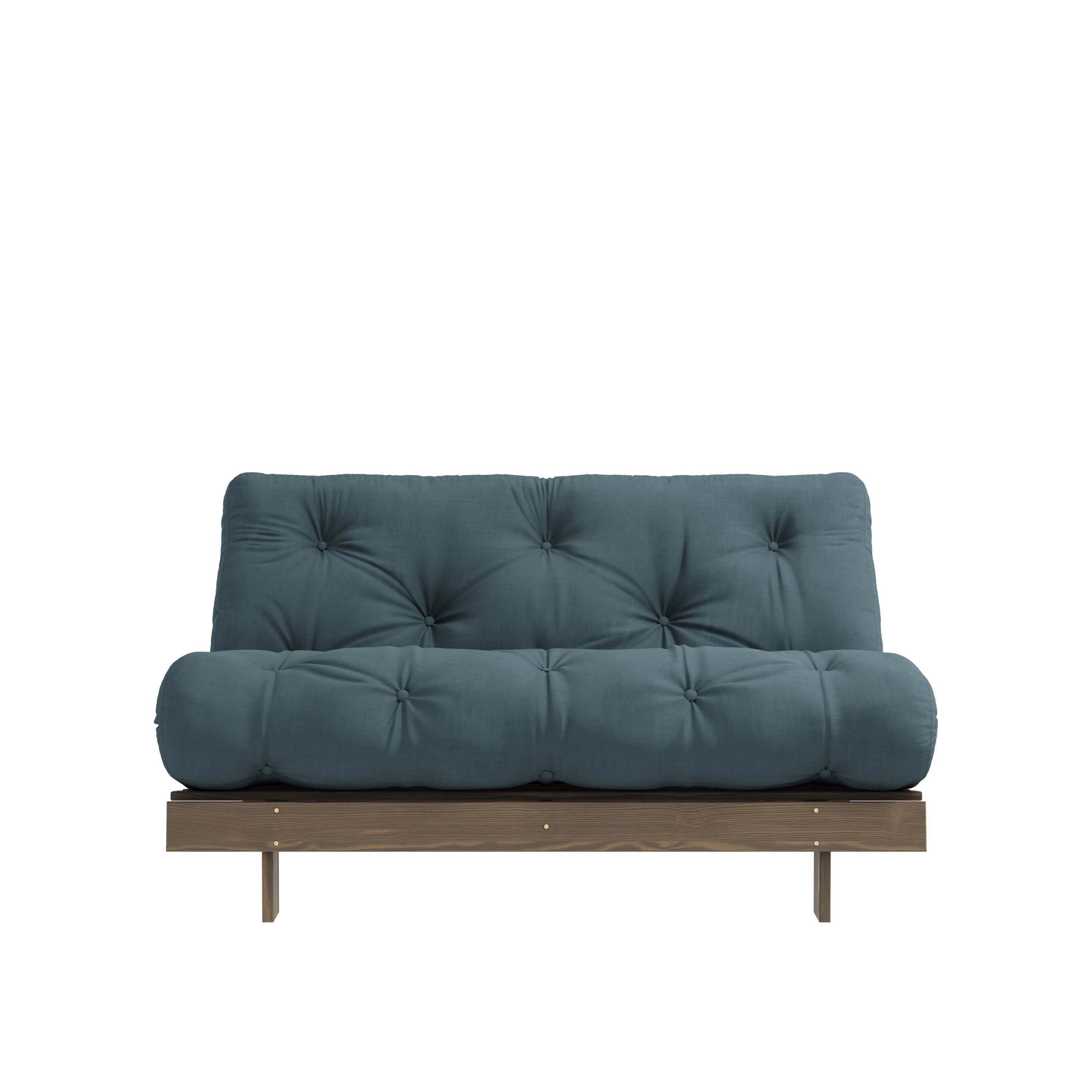 Roots Vuodesohva Ruskea/Petrol Blue 140cm