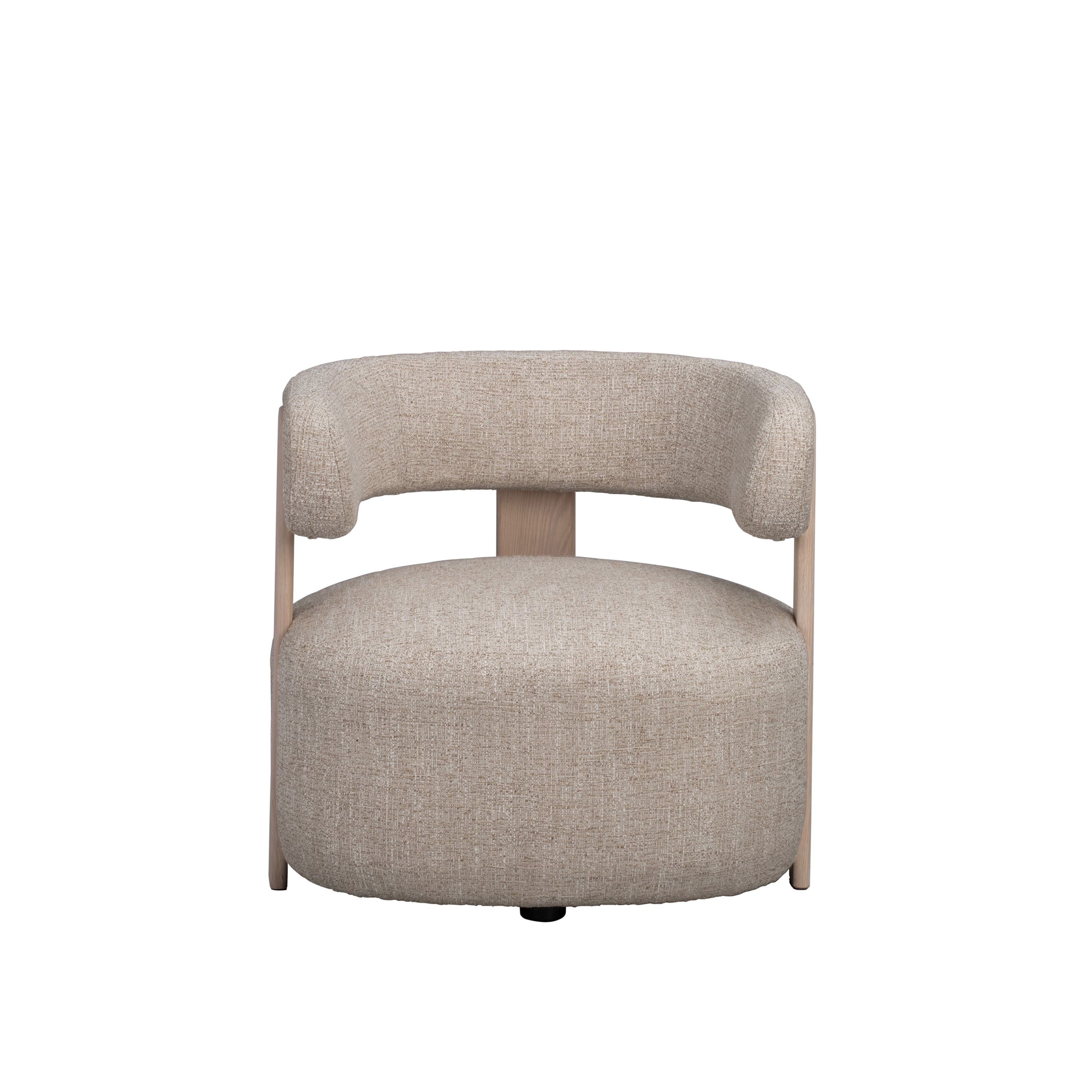 Jenison Loungestol Ljusbeige/Vitpigmenterad