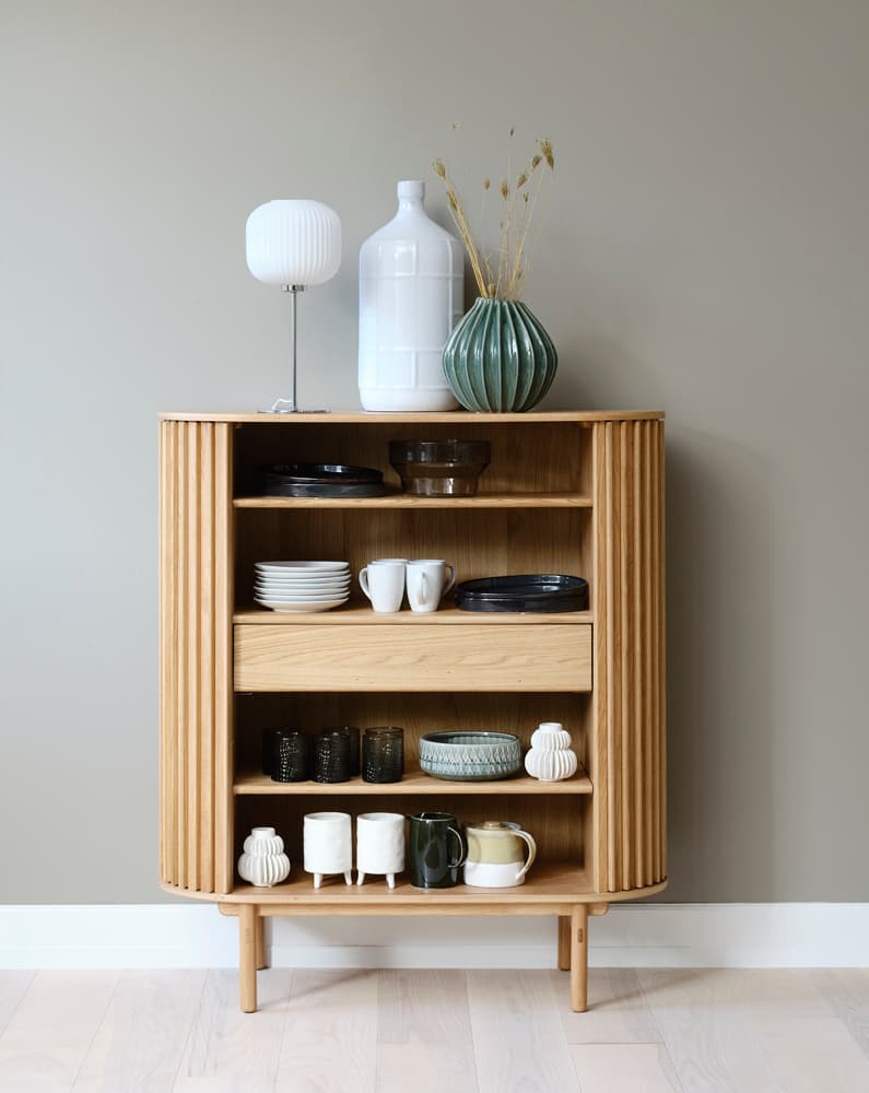 Alice Kaappi Natural Oak 125cm