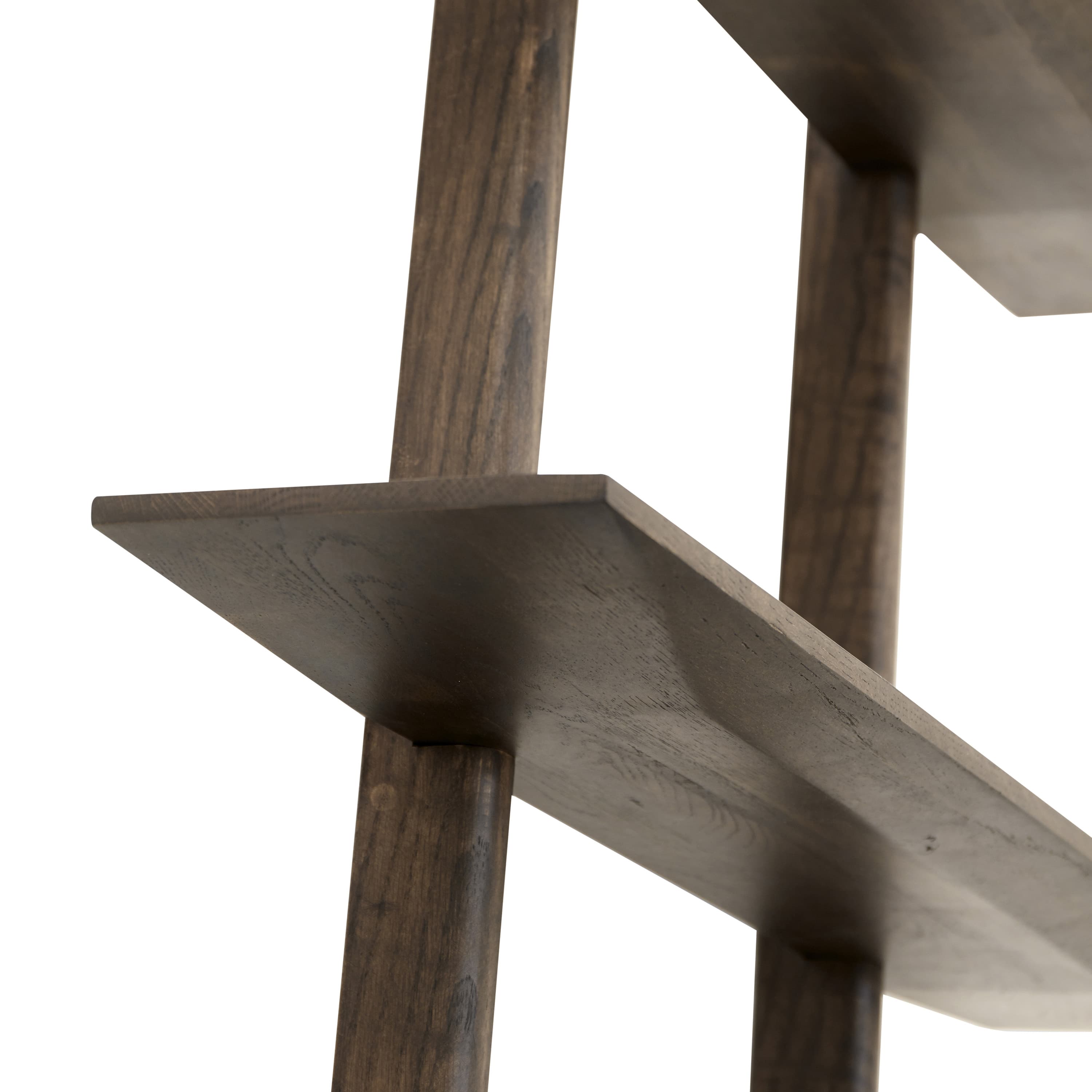Noir Seinä­hylly Dark Oil Oak Large