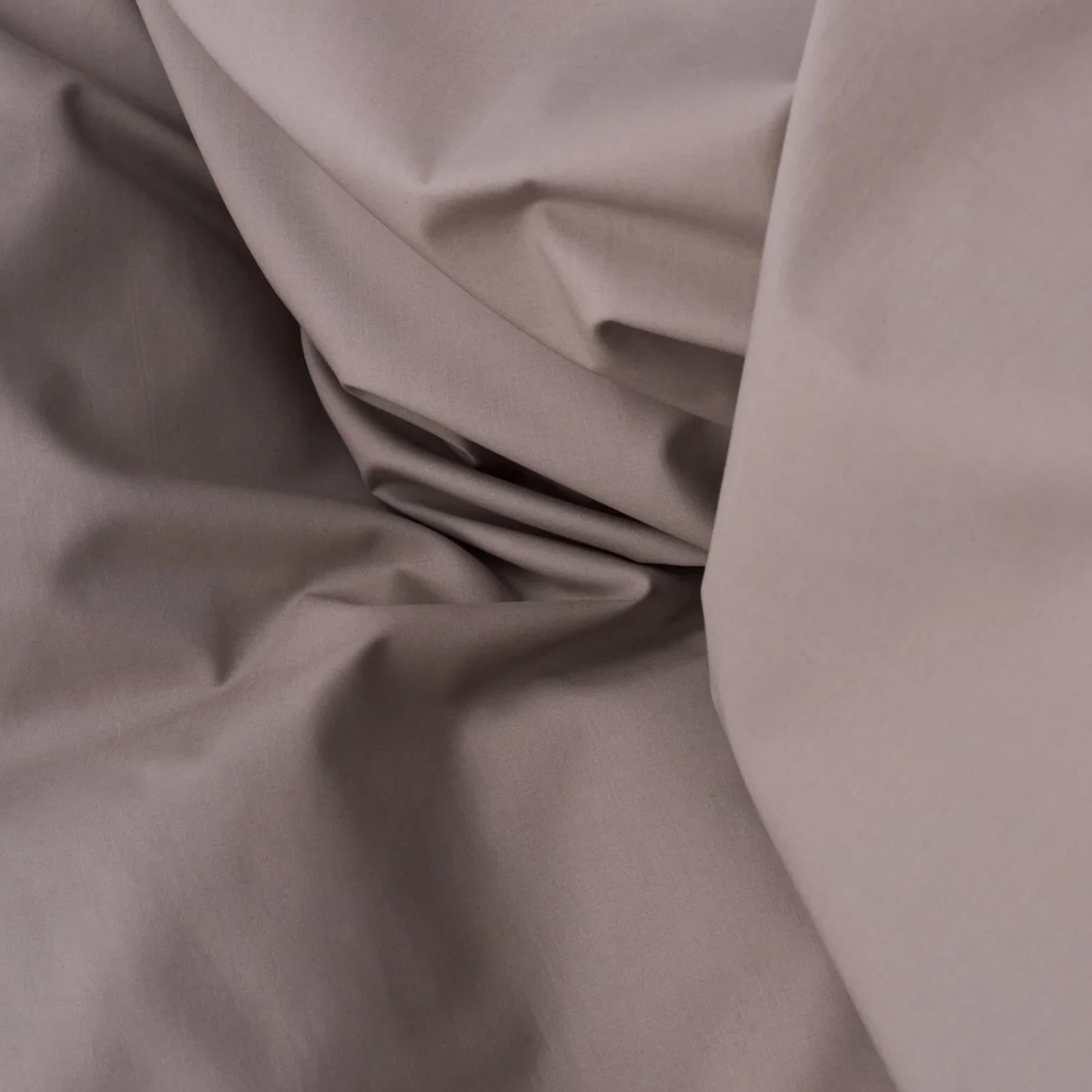 Pure Poplin Pussilakanasetti Mud 150x210