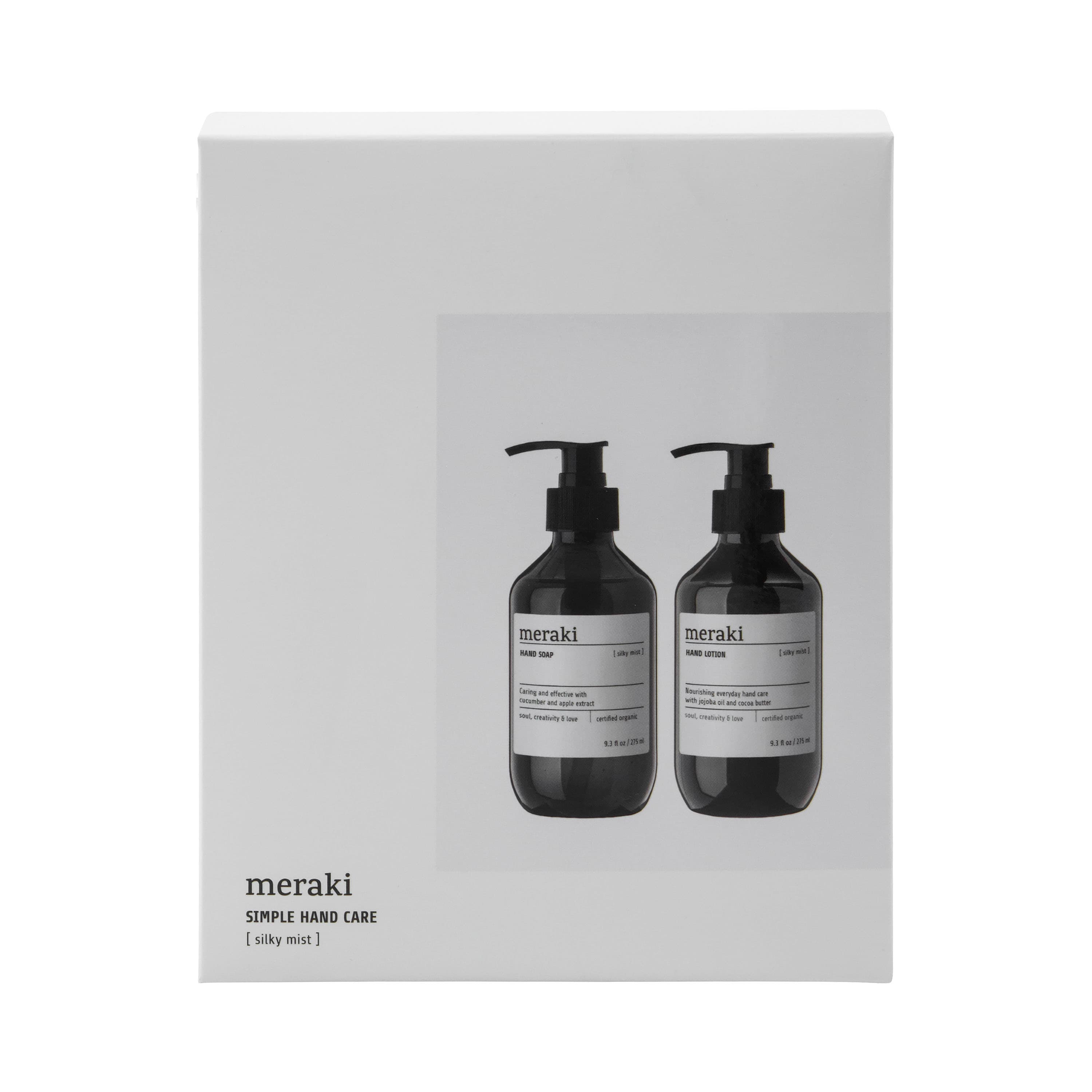 Presenttilahja Käsisaippua/Käsivoide Silky Mist 275 ml