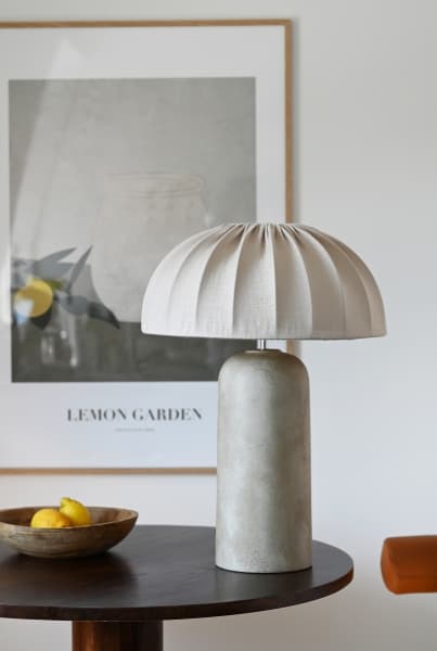 Dome Lampunvarjostin Valkoinen Ø 45