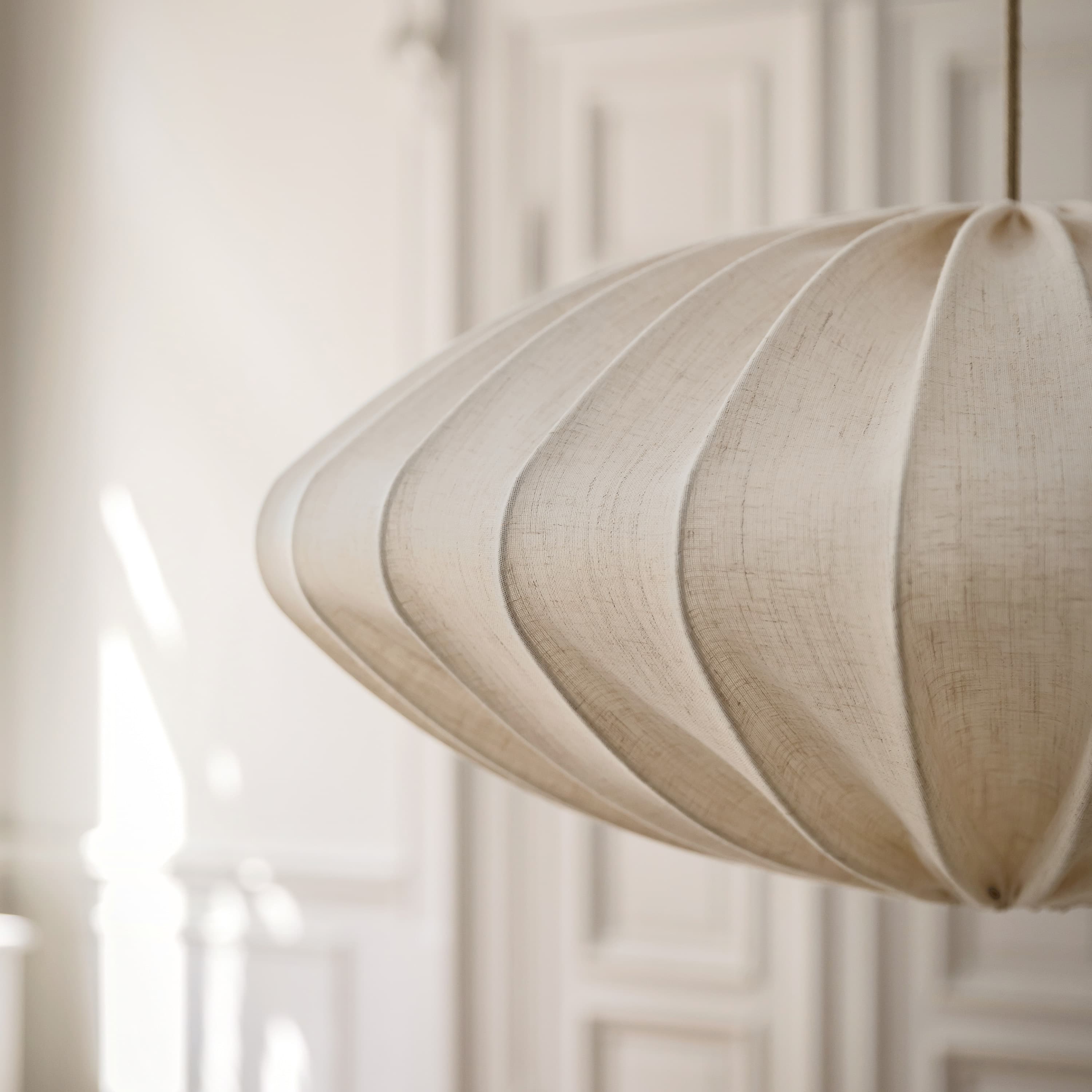 Ellipse Kattovalaisin Pellava Natural 80 cm