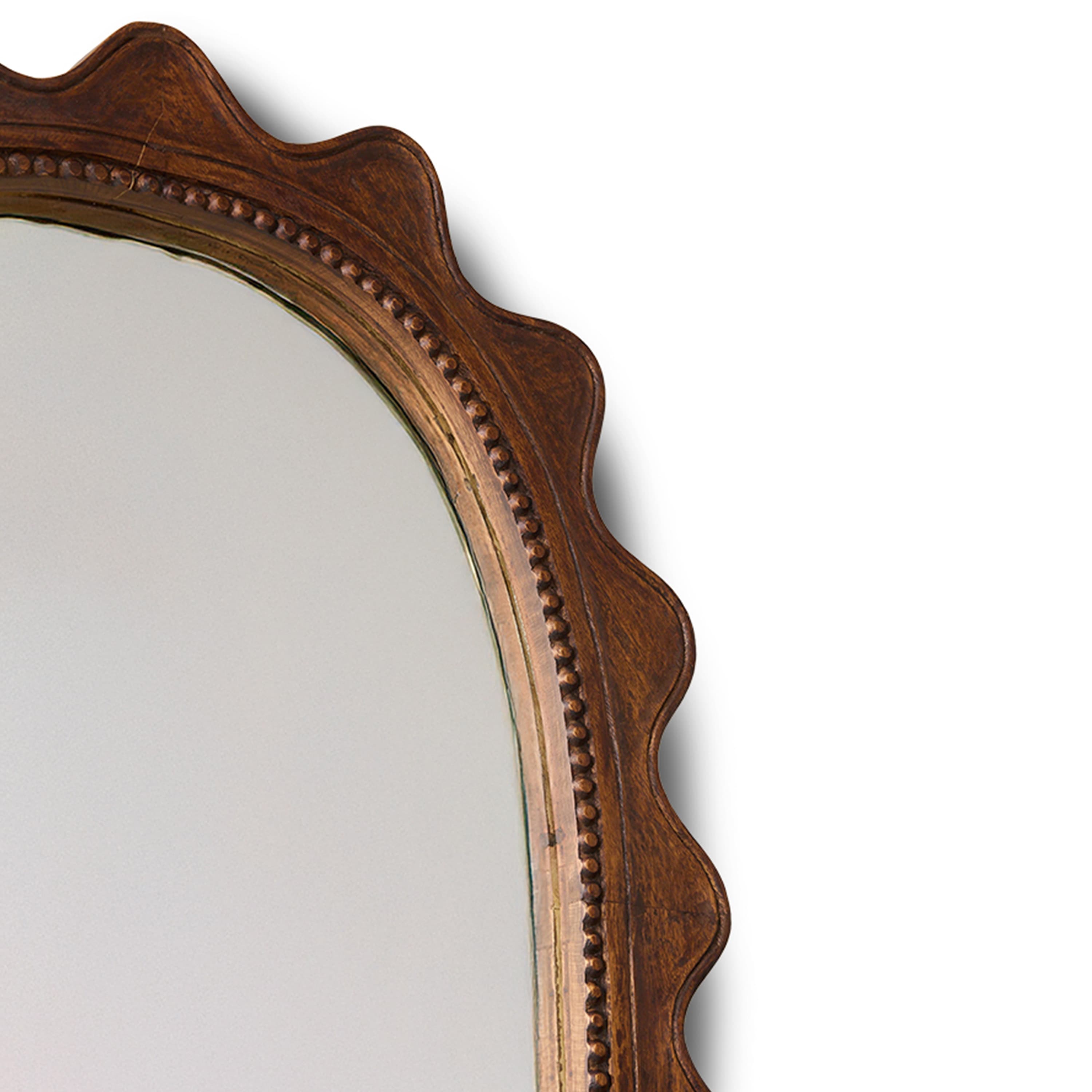 Wooden Ripple Peili 61x135