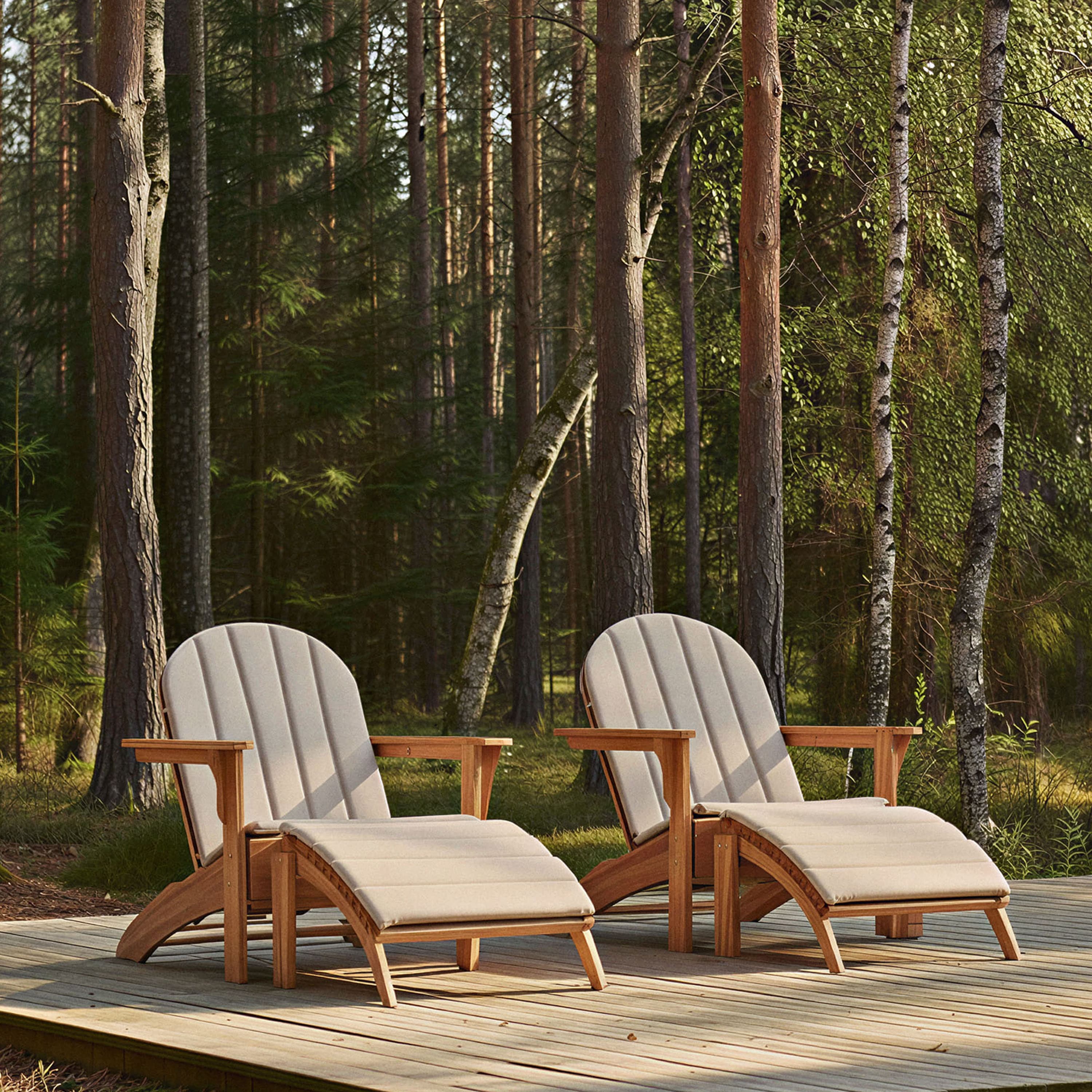 Adirondack Rahi Tyyny Sandy Grey 62x54