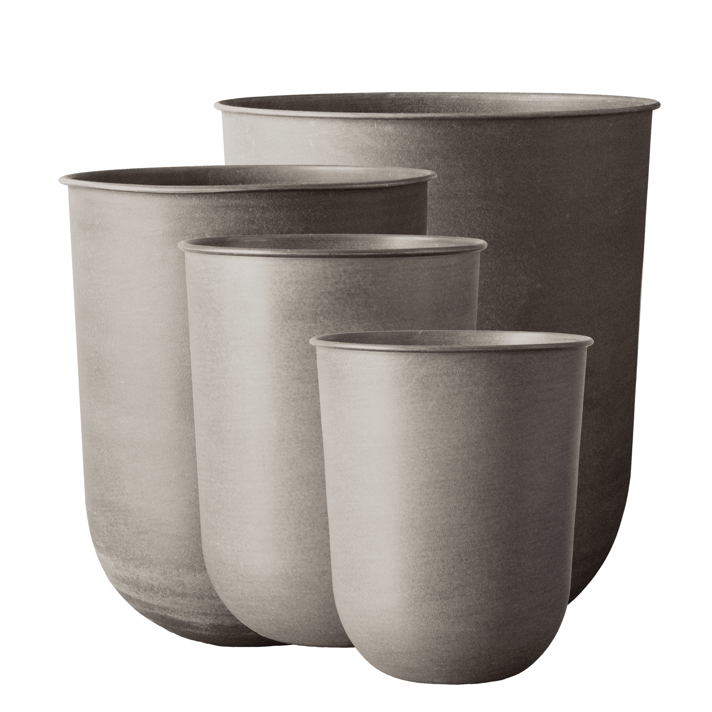 Out Pot Beige 4-pakkaus