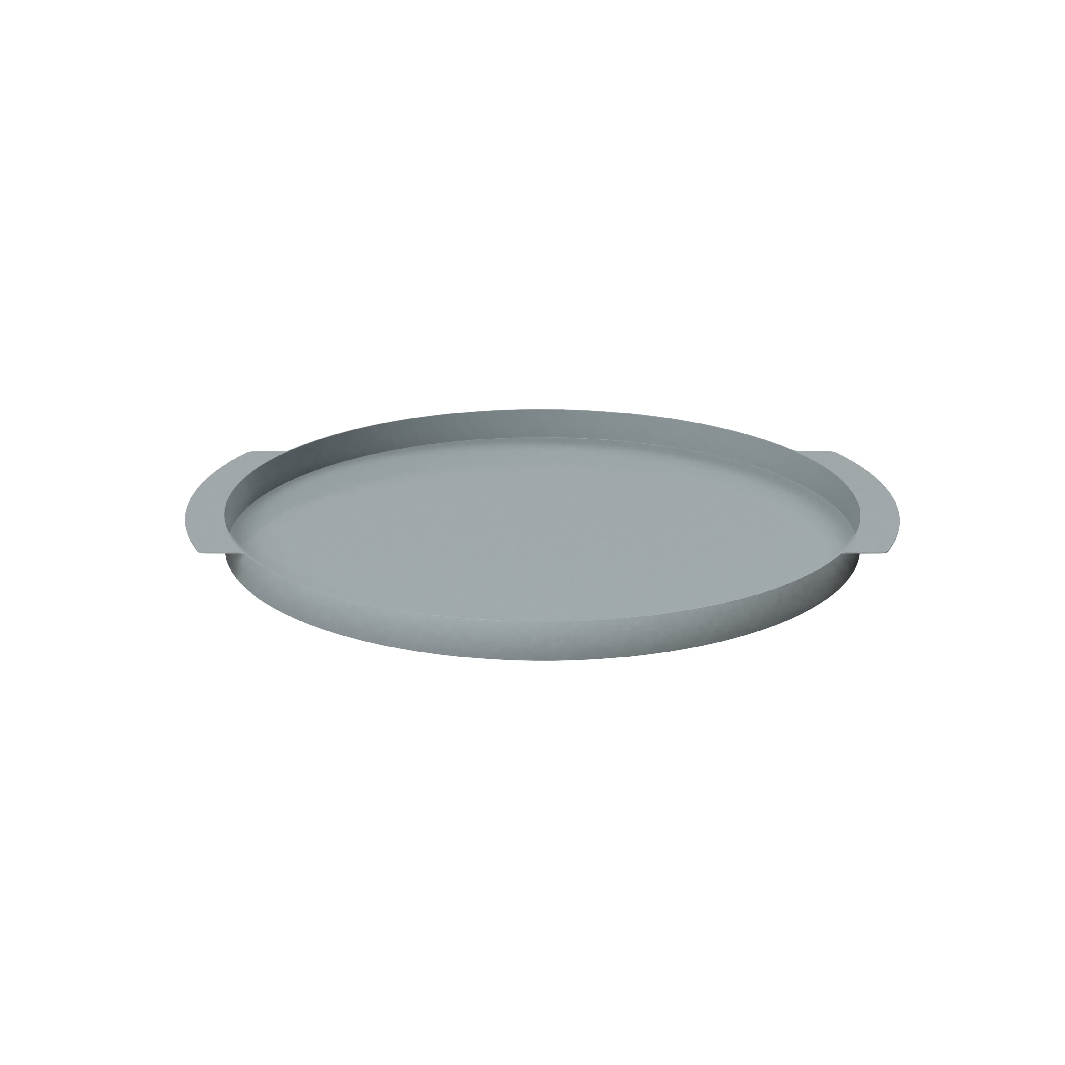 Tray Carry Circle Tarjotin Pale Blue 35cm