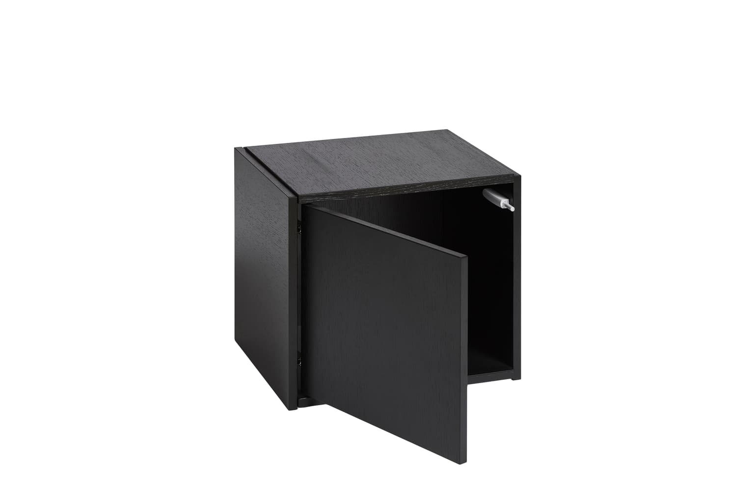 Bricks Cube left kaappi black 36x36