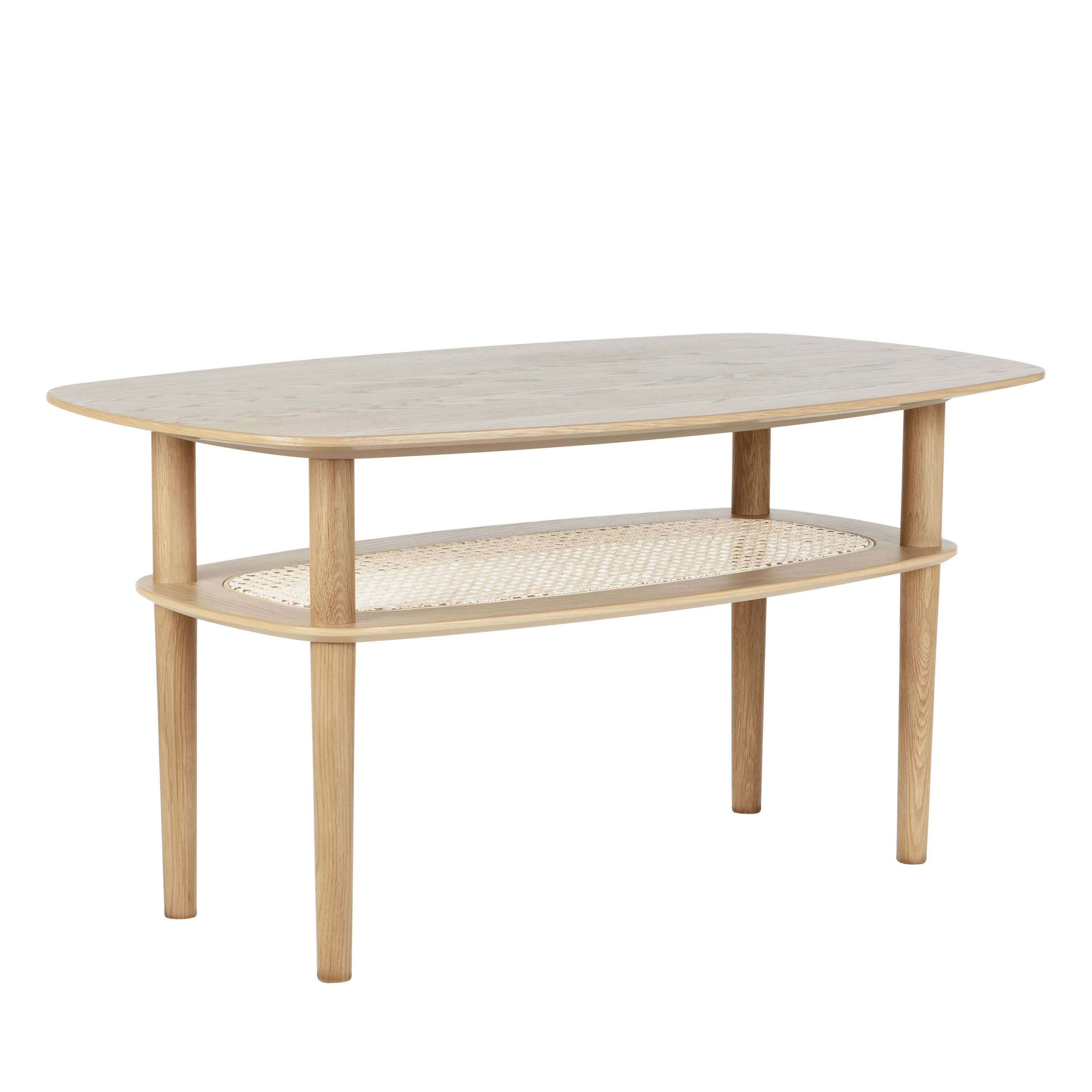 Together Sohvapöytä Sleek Rectangle Oak 100x60