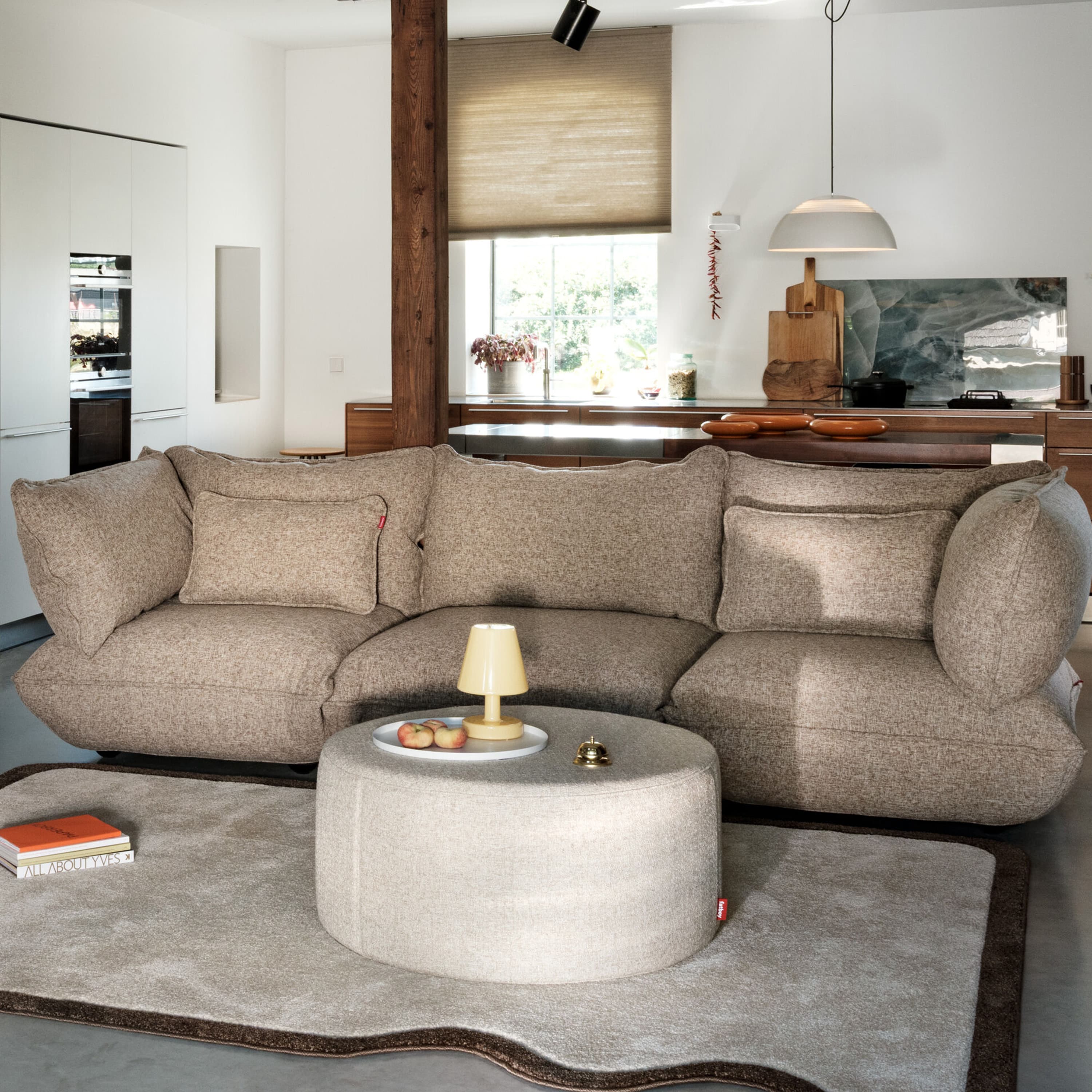 Pfffh Recycled Bouclé Istuinpouf Kerma