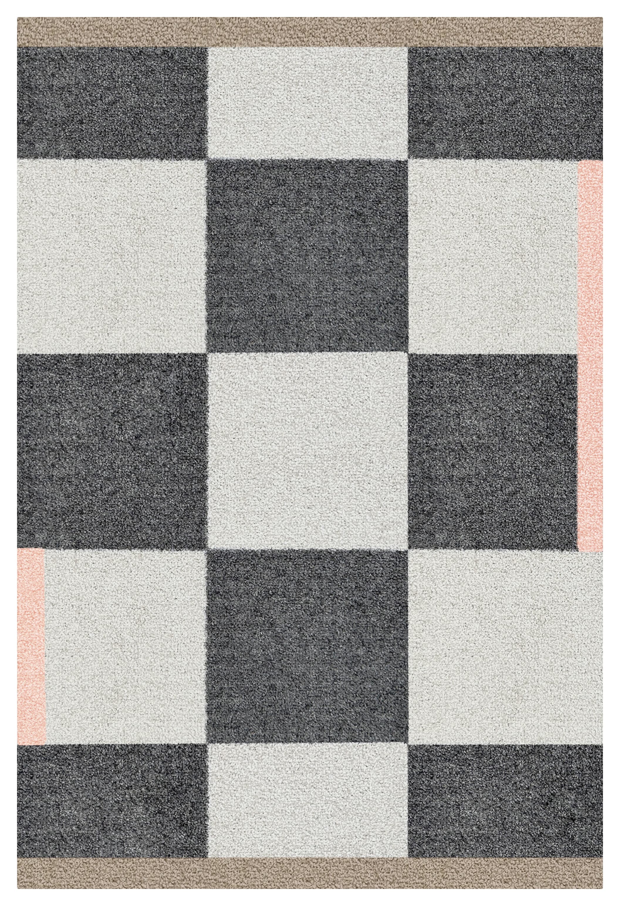 Square all-round matto dark grey 55x80