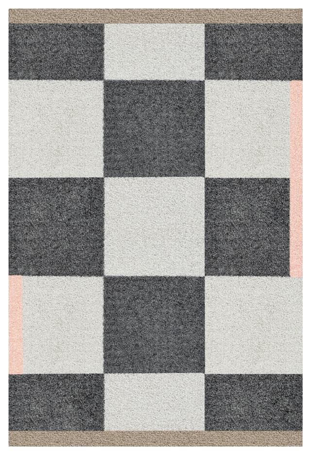 Square all-round matto dark grey 55x80