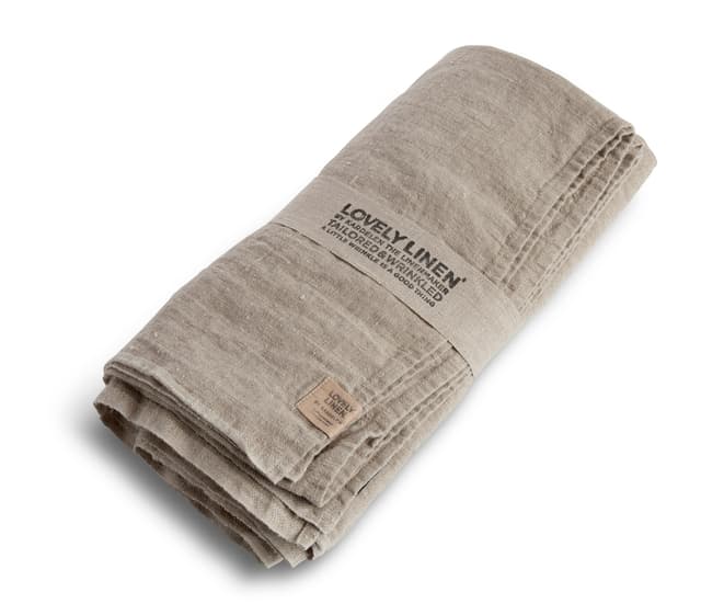 Lovely pellavaliina luonnollinen beige 145x300cm