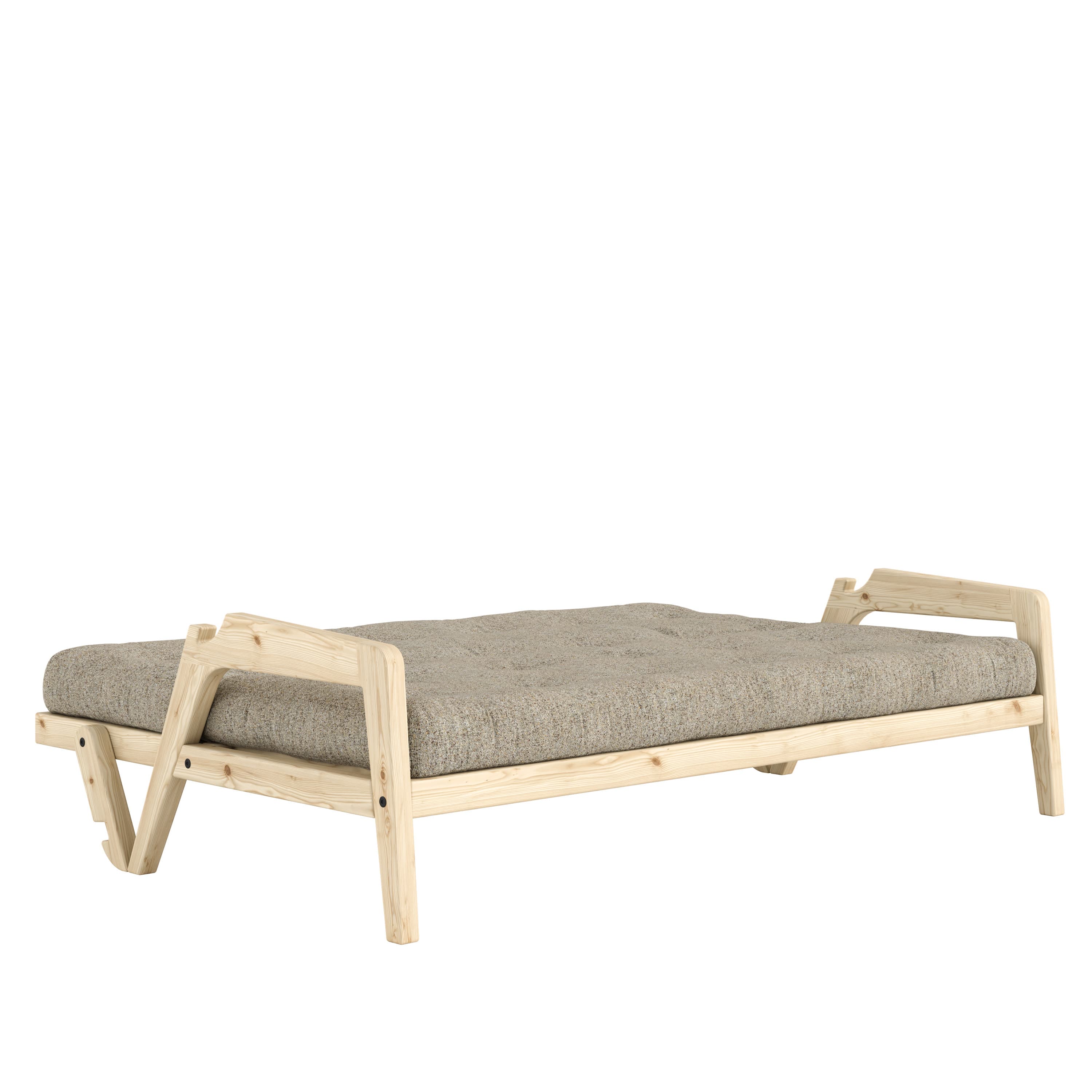 Grab Vuodesohva Clear Lacquered/Warm Sand 204cm