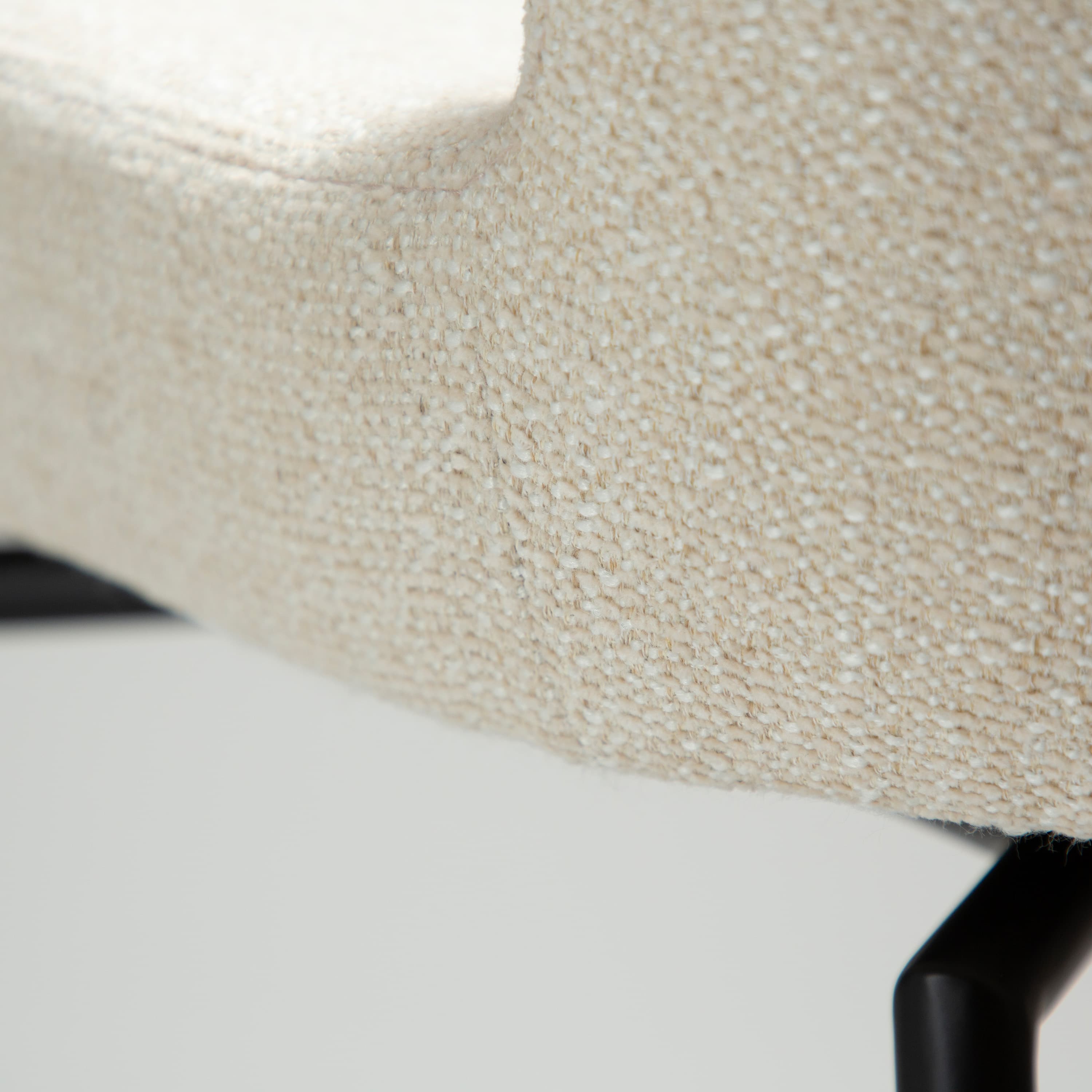 Glam Swivel Baarituoli Simply Beige Bouclé