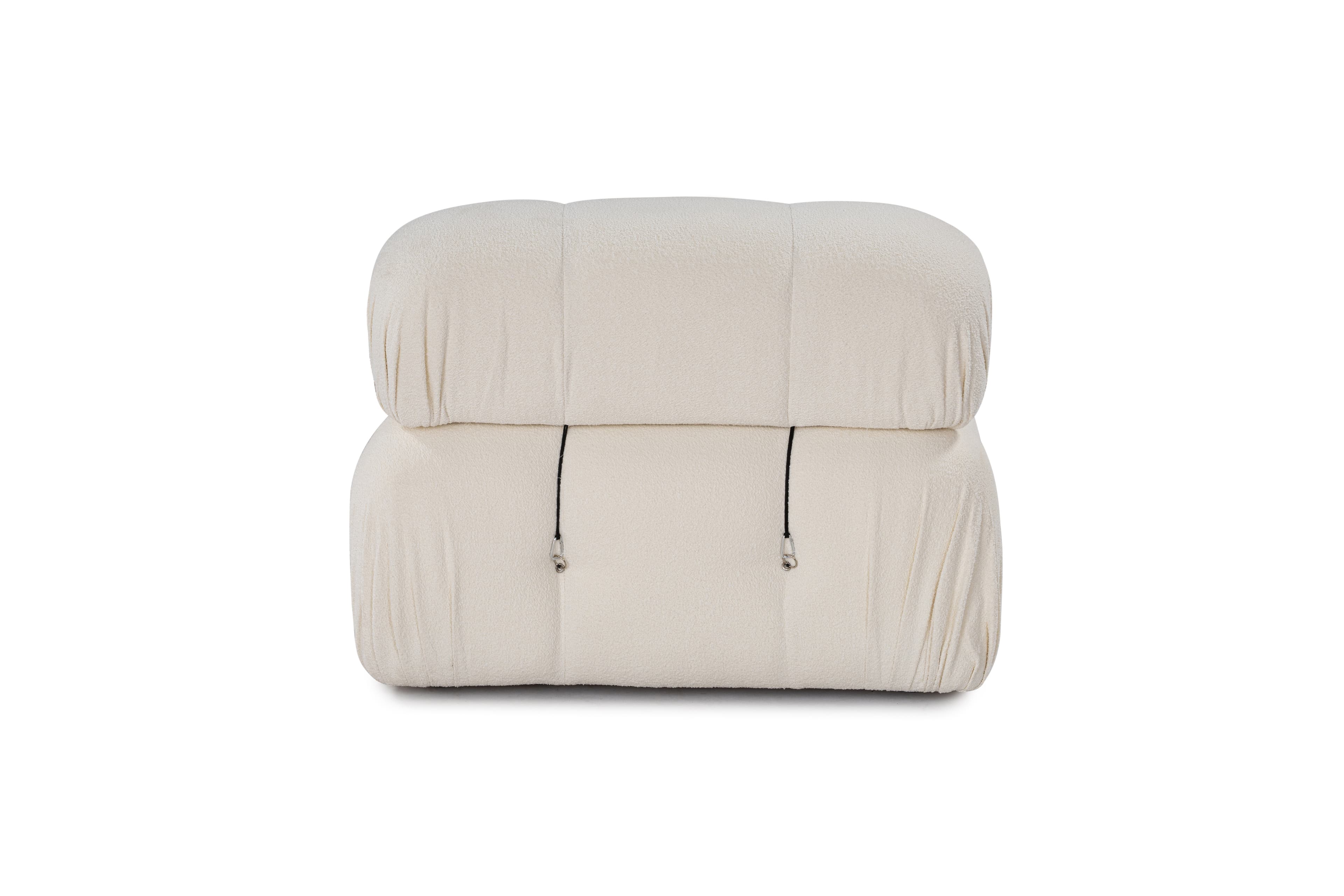 Blanca Keskimmäinen Moduuli White Bouclé