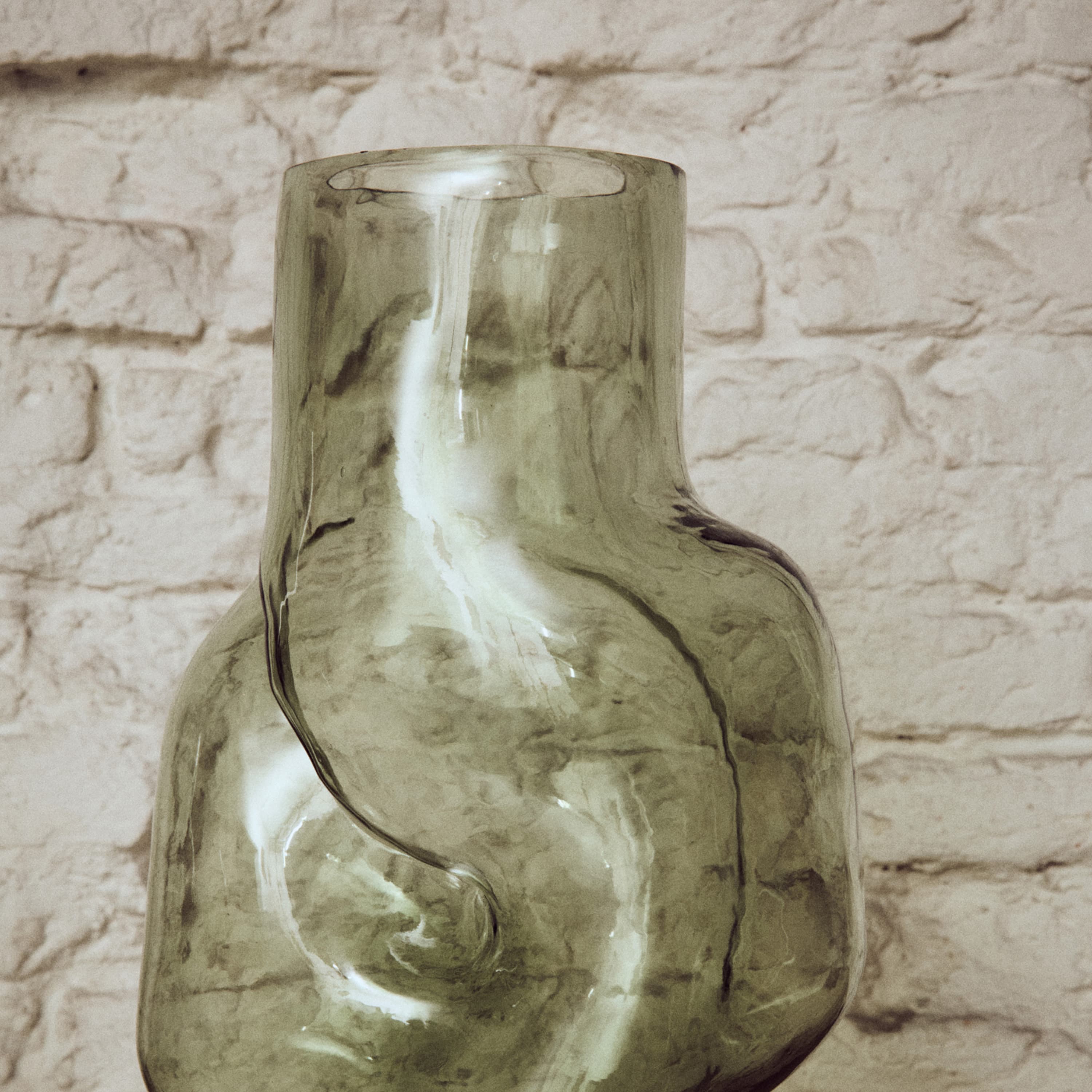 Gleam Maljakko Lasi Olive 32cm