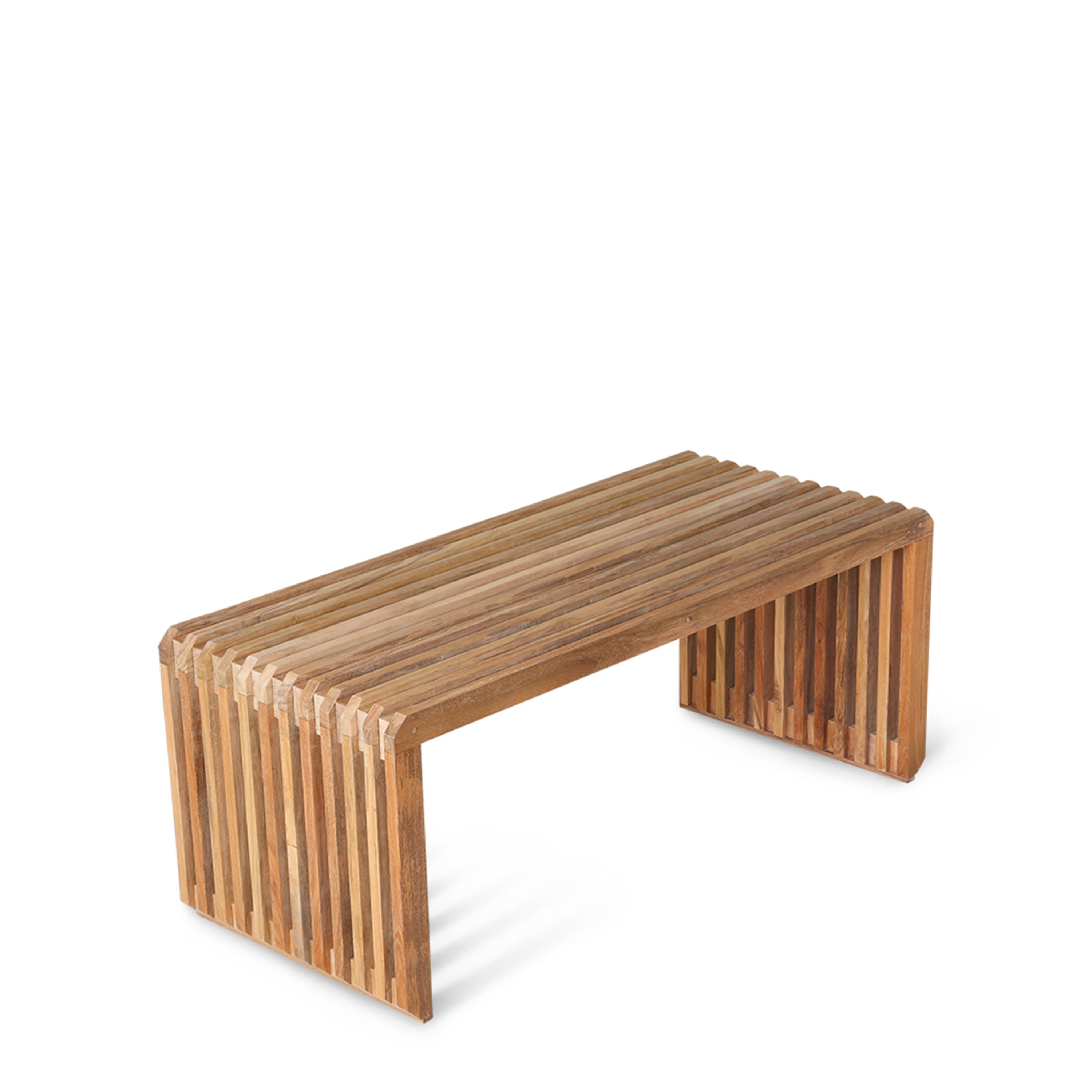 Slatted Penkki Teak 96 cm