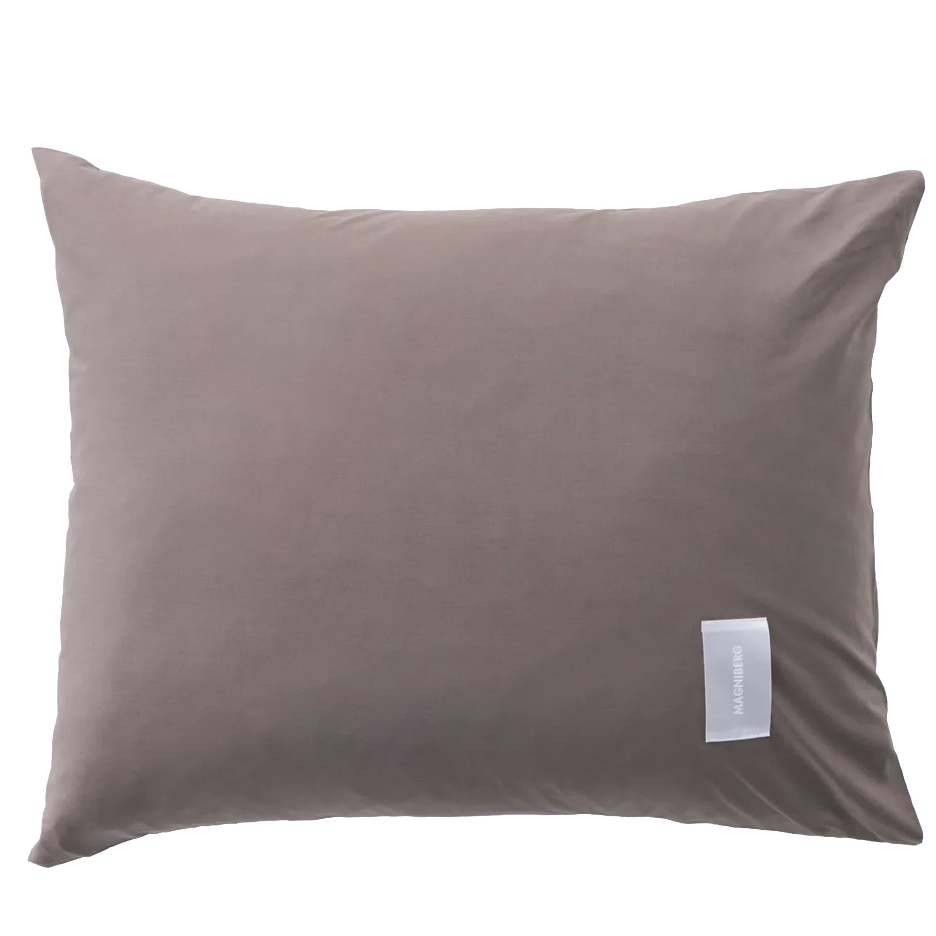 Pure Poplin Tyynyliina Mud 50x60