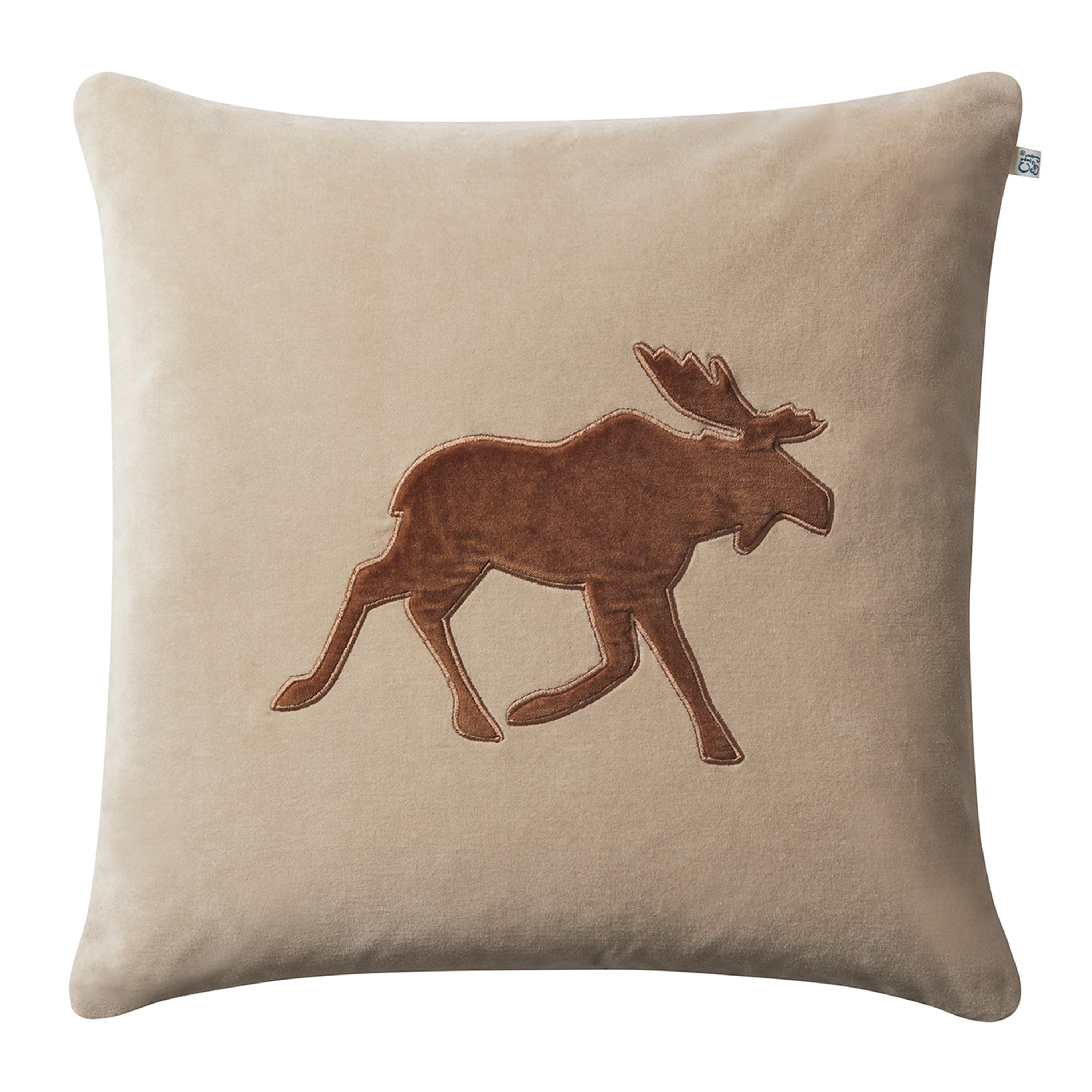 Moose Tyynynpäällinen Sametti Tan/Cognac 50x50