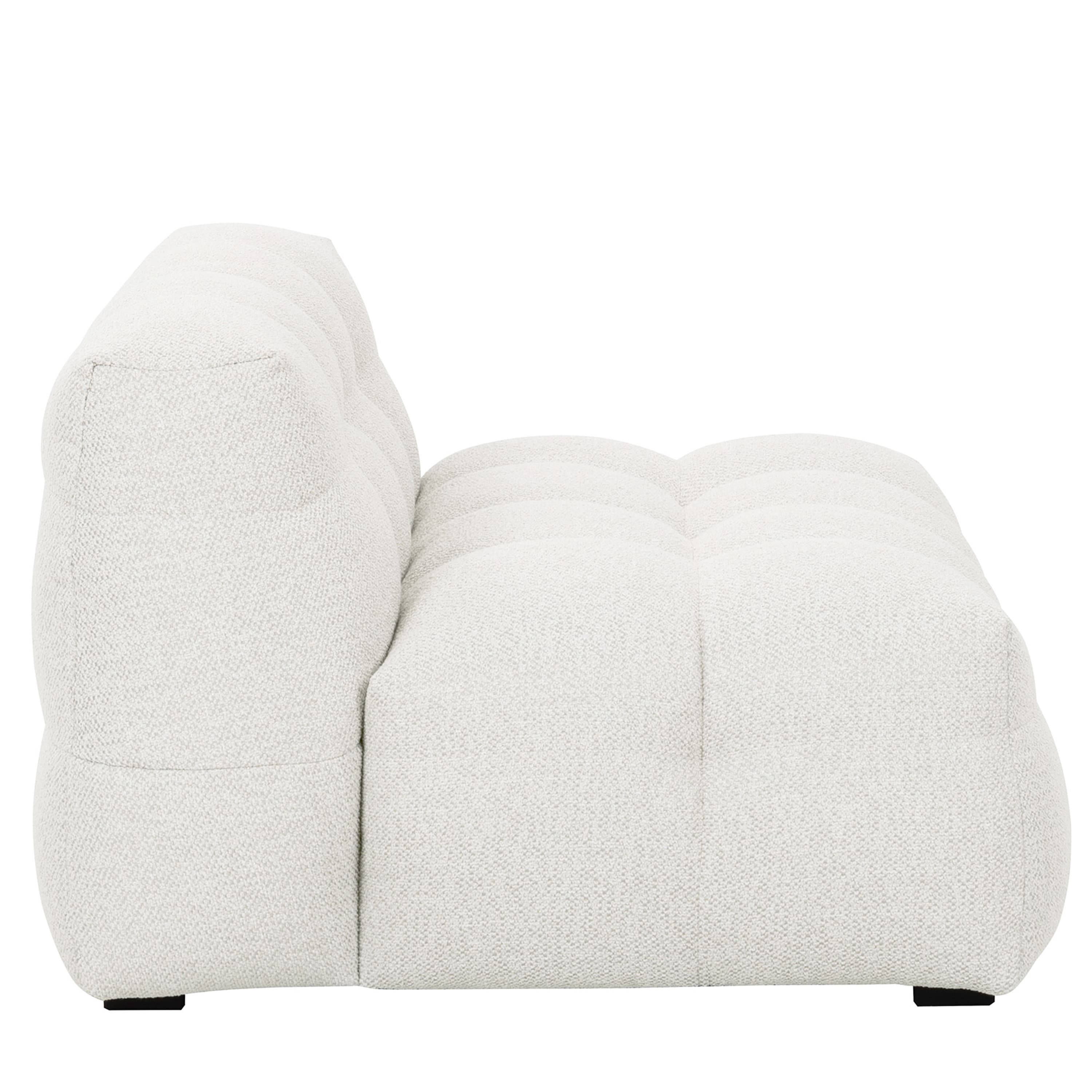 Billie Loungetuoli Ivory Bouclé 120cm