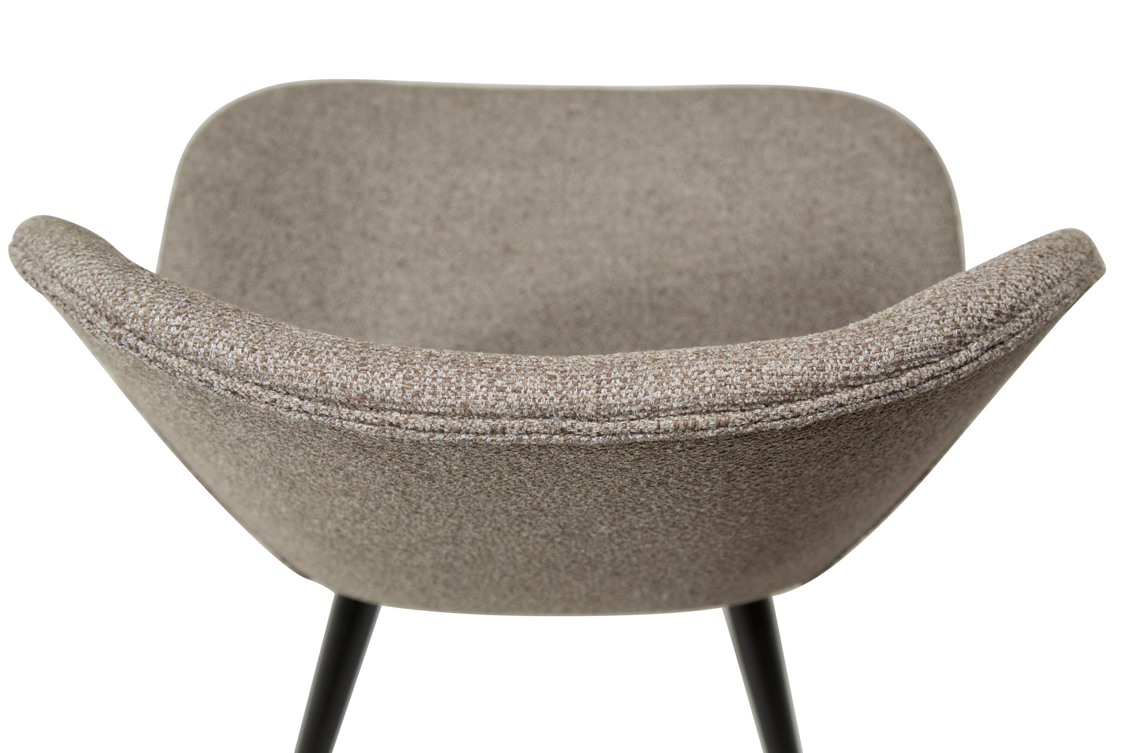 Cloud Ruokatuoli Boucle Beige/Musta