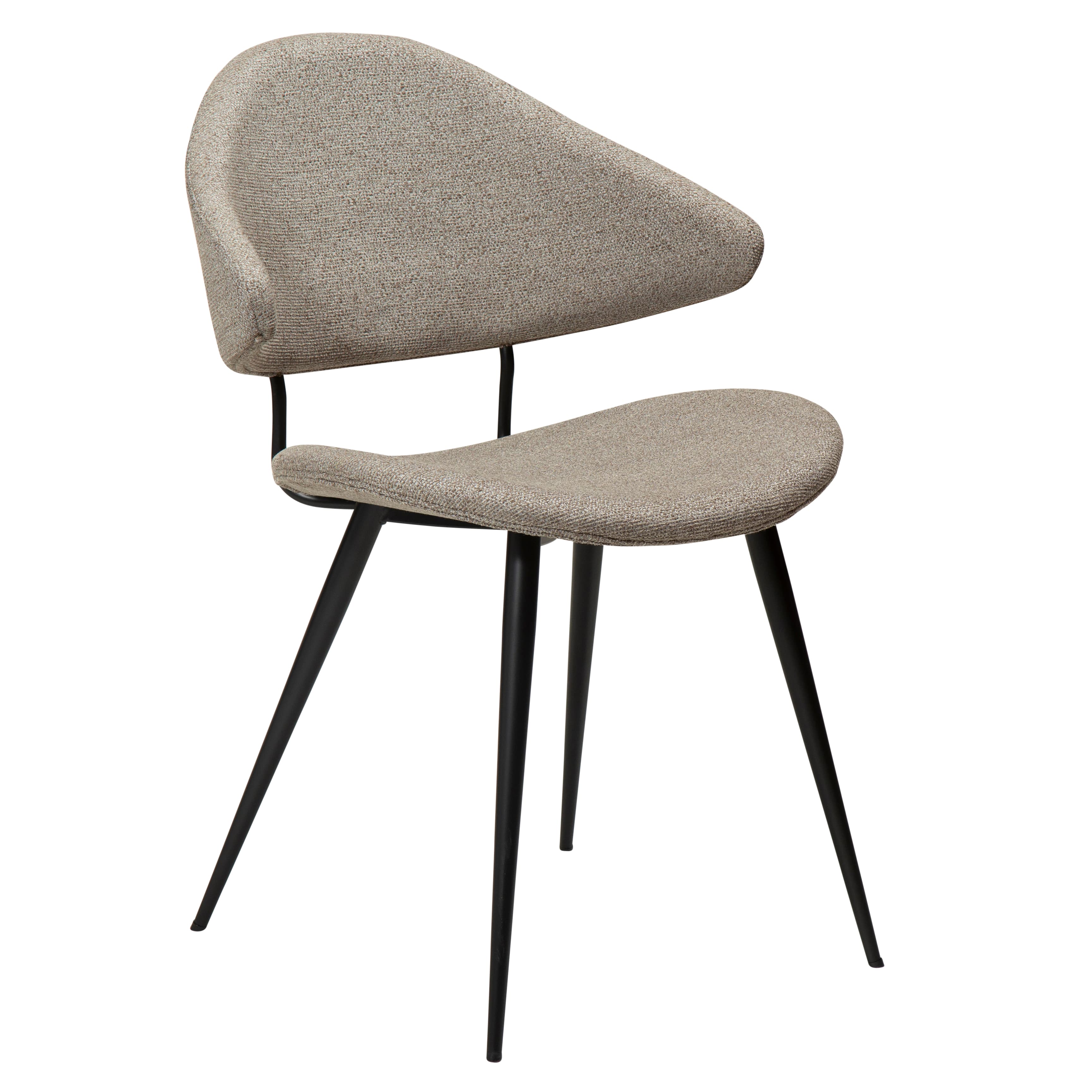 Napoleon Ruokatuoli Boucle Beige/Musta
