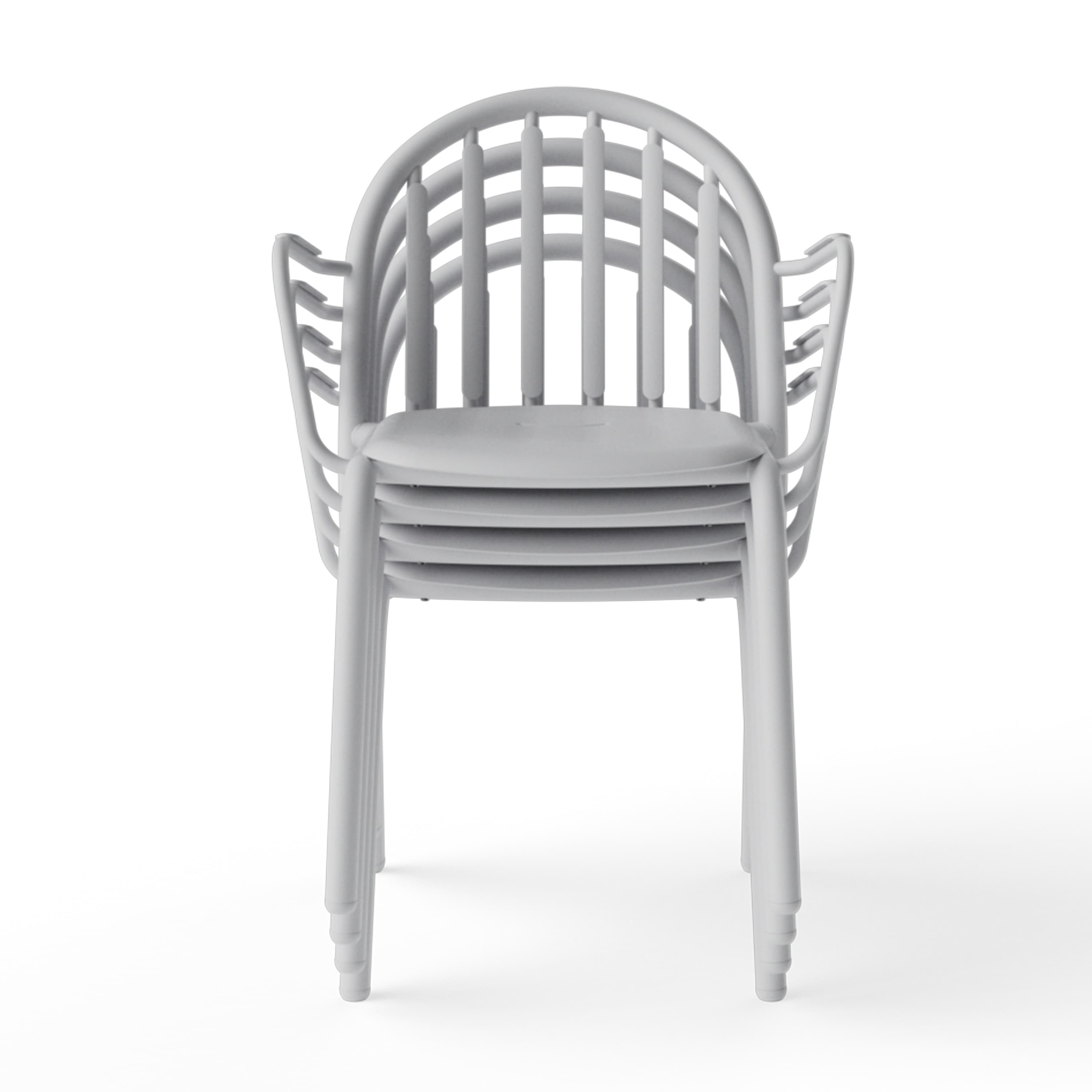 Fred's Käsinojatuoli Light Grey 2-pack