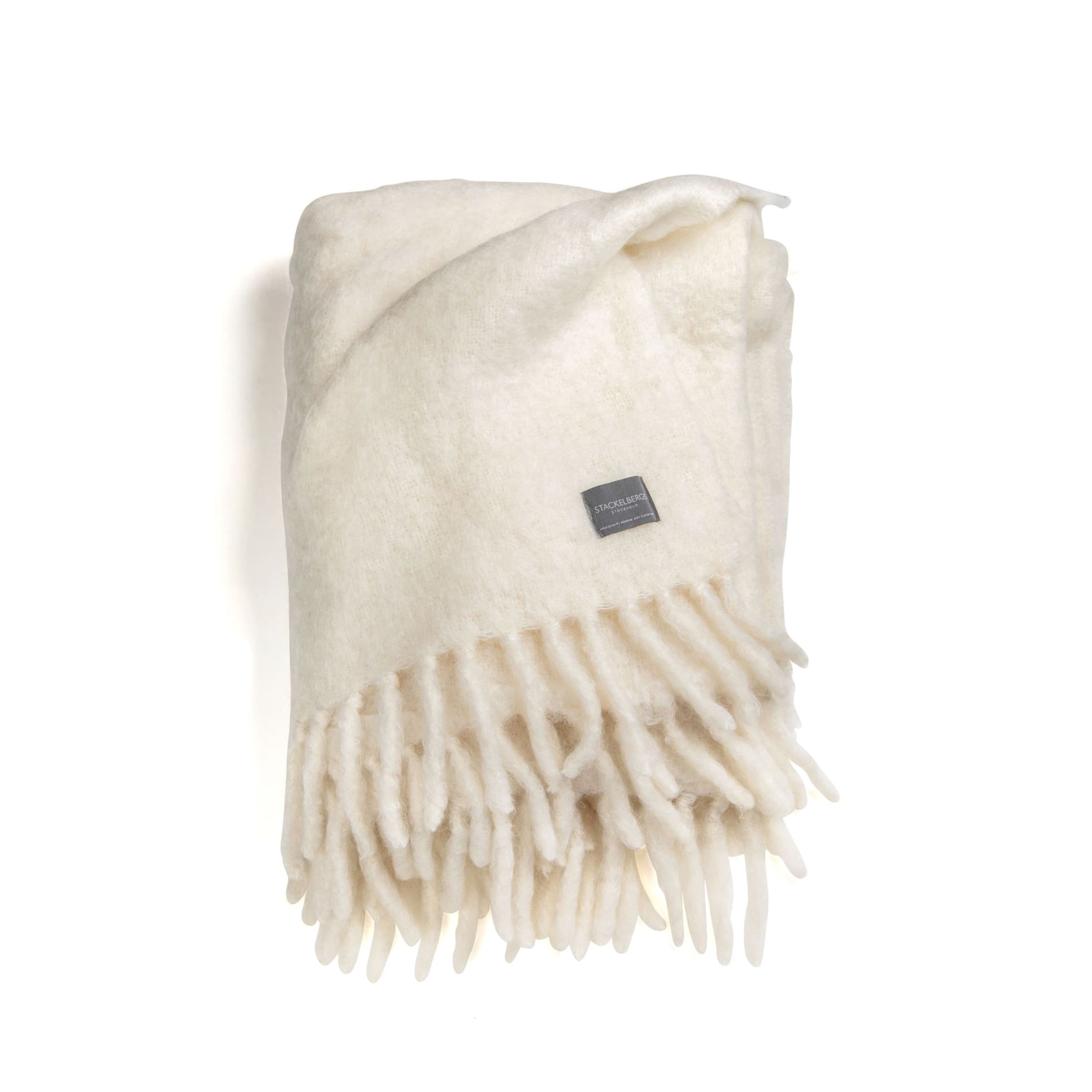 Luxury Kid Mohair Huopa Pure White