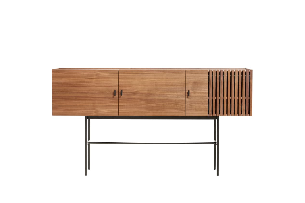 Array senkki walnut/black 180 cm
