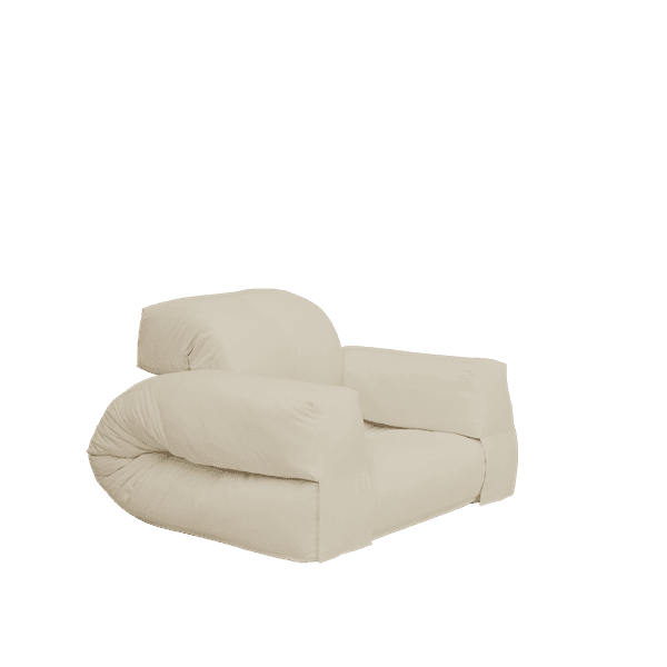 Hippo lepotuoli beige