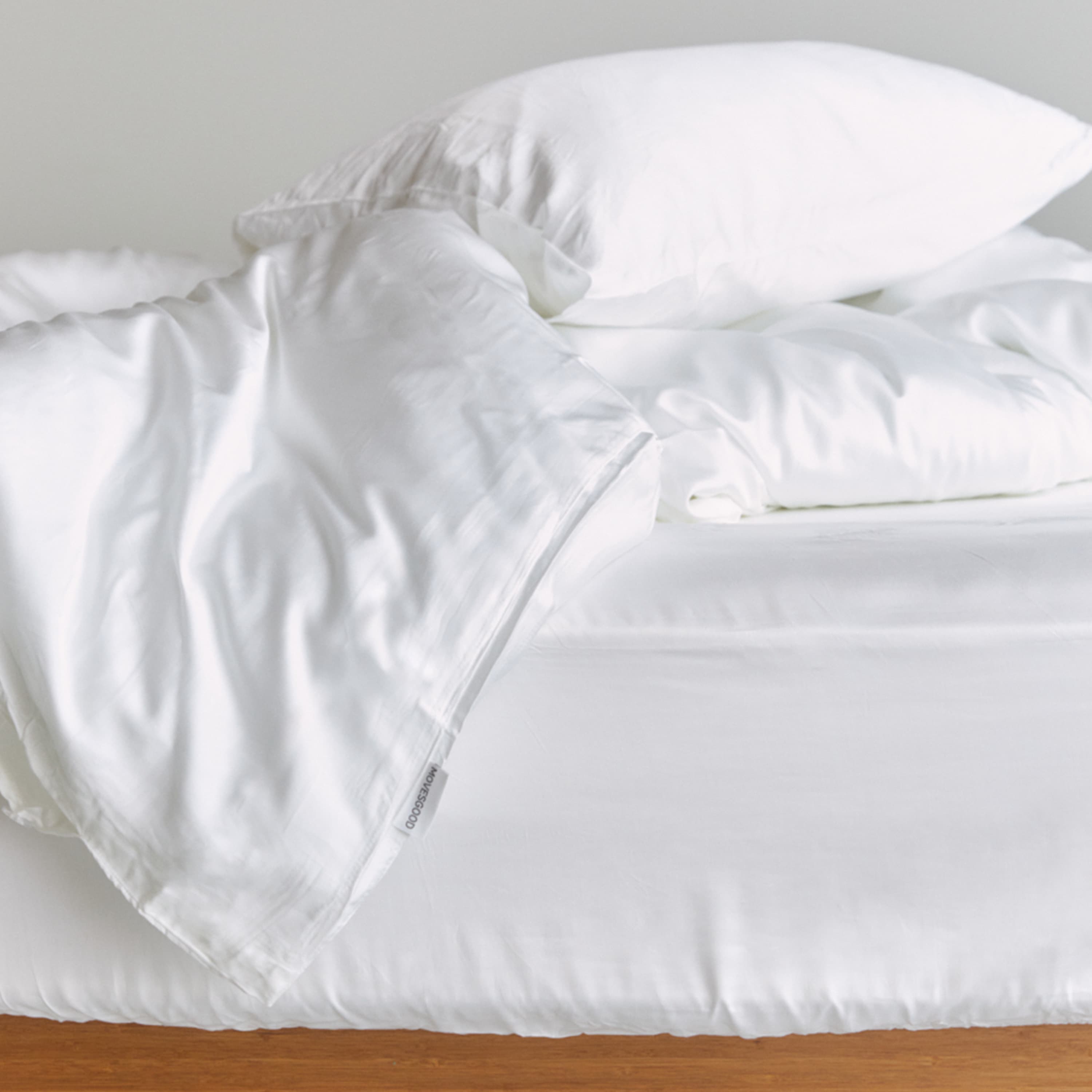 Bamboo Pussilakanasetti White 150x210/50x60
