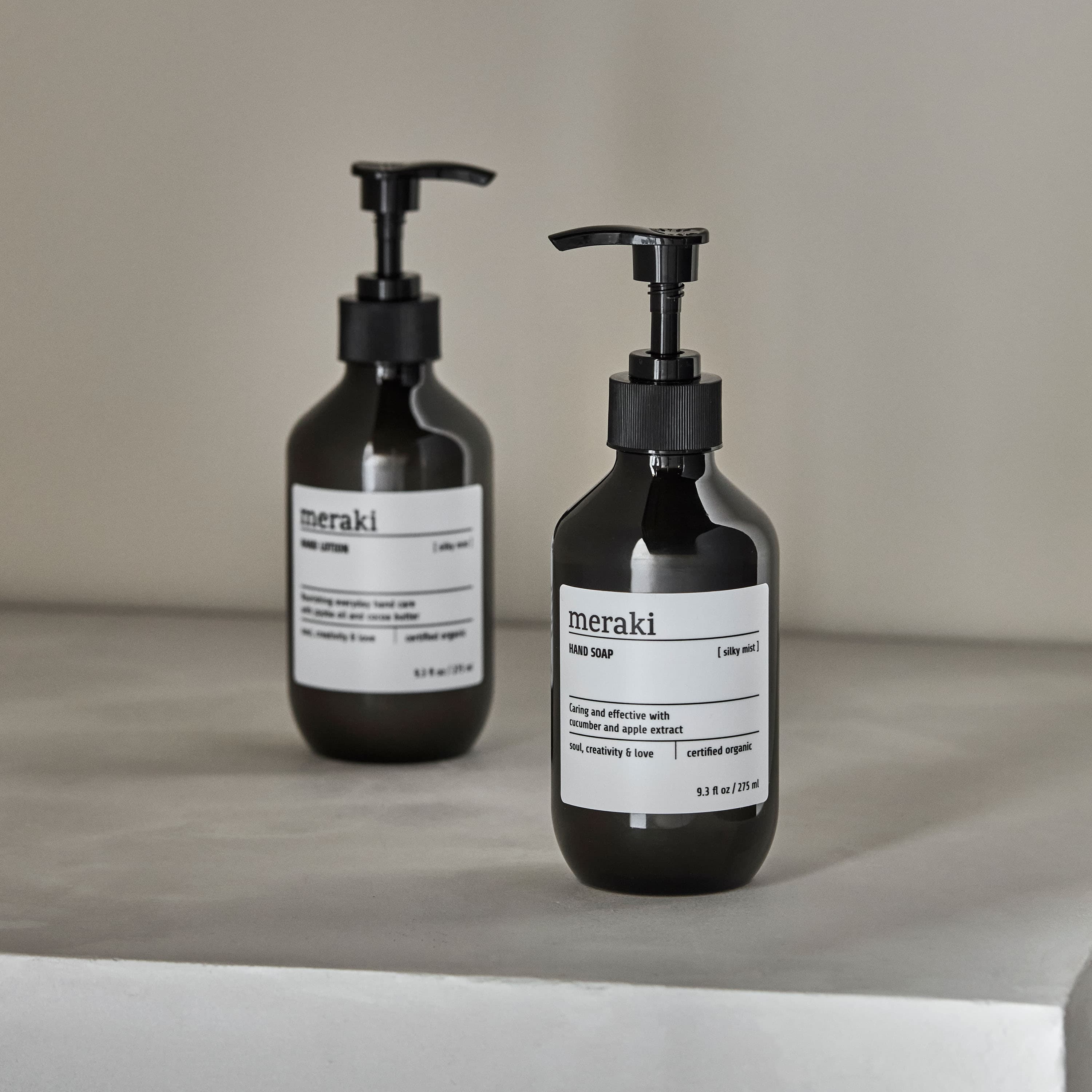 Presenttilahja Käsisaippua/Käsivoide Silky Mist 275 ml