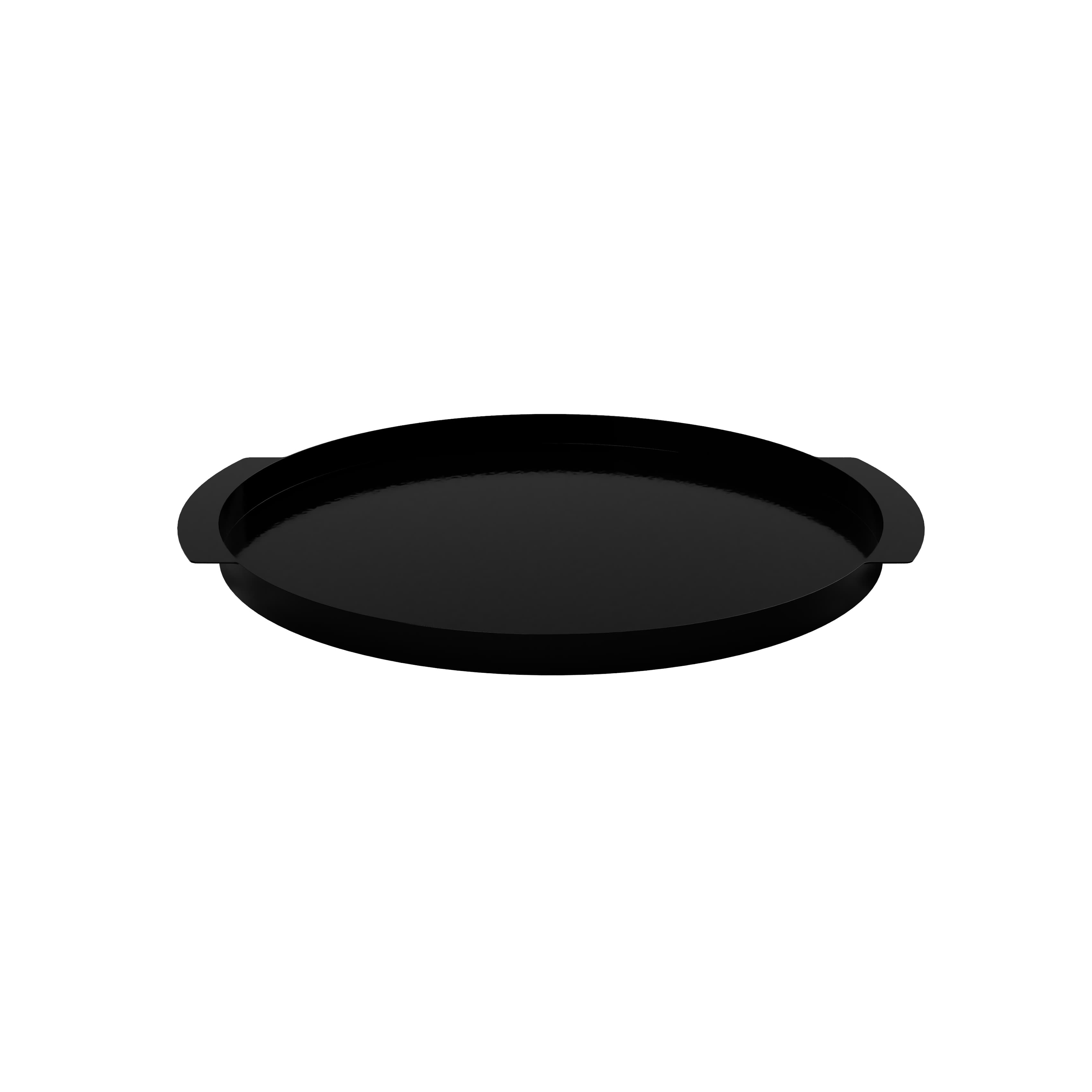 Tray Carry Circle Tarjotin Black 35cm
