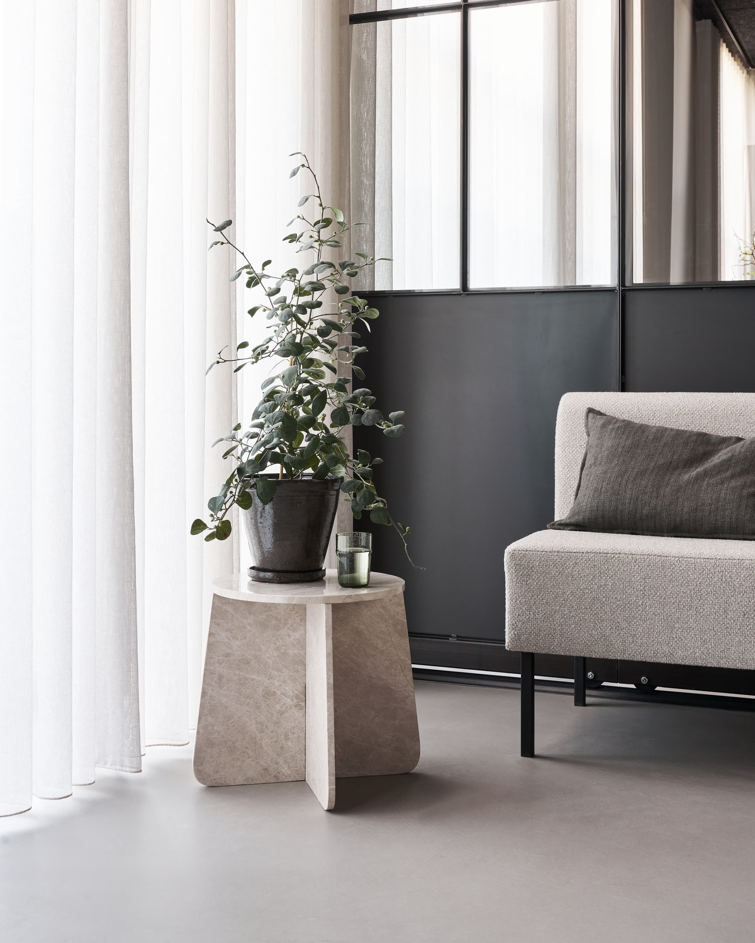 Marb Sivupöytä Marmori Beige