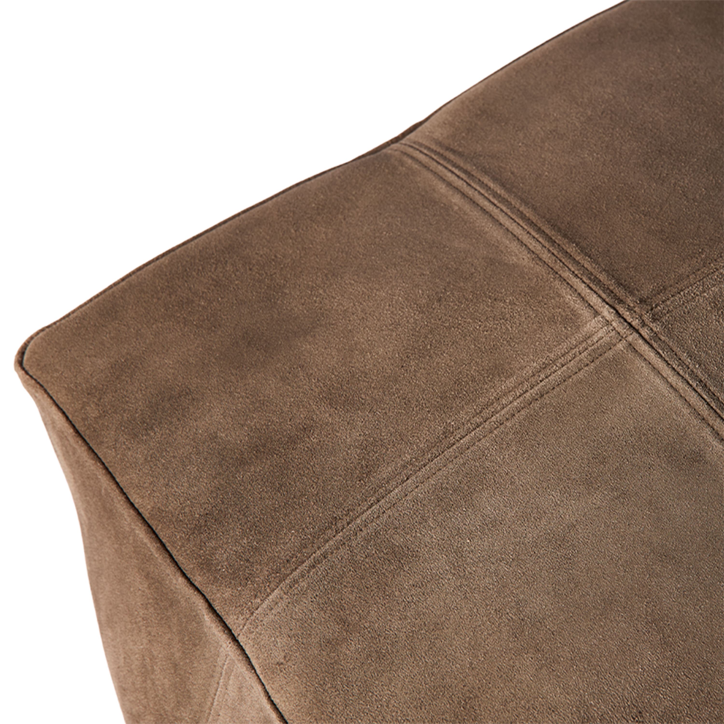 Bronx Rahi Brown Suede Large
