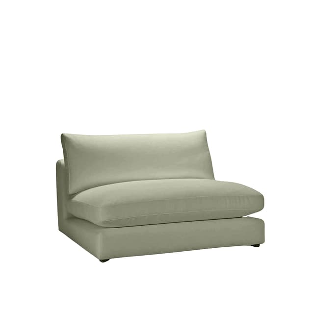 Capri 1,5-istuttava sohvaosa Green 120cm