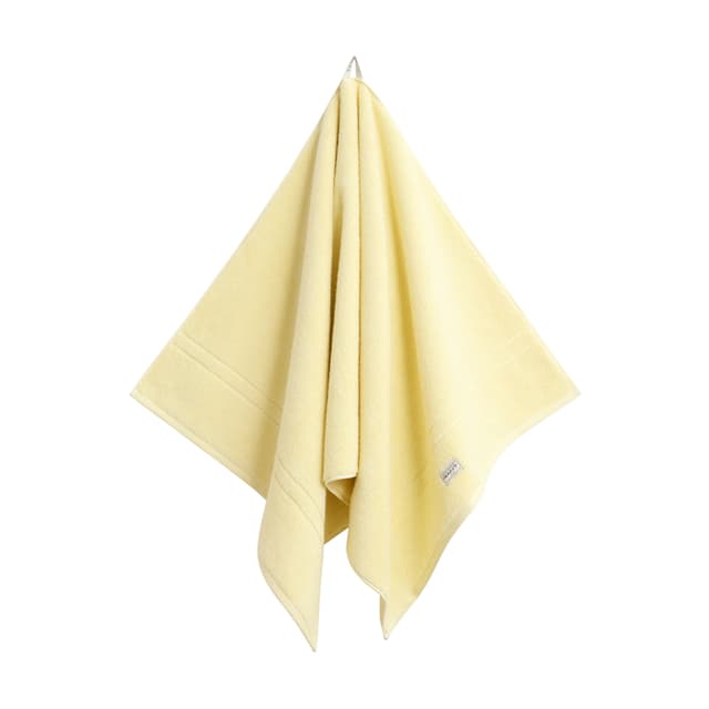 Organic Premium Terry Kylpypyyhe Vanilla Yellow 70x140