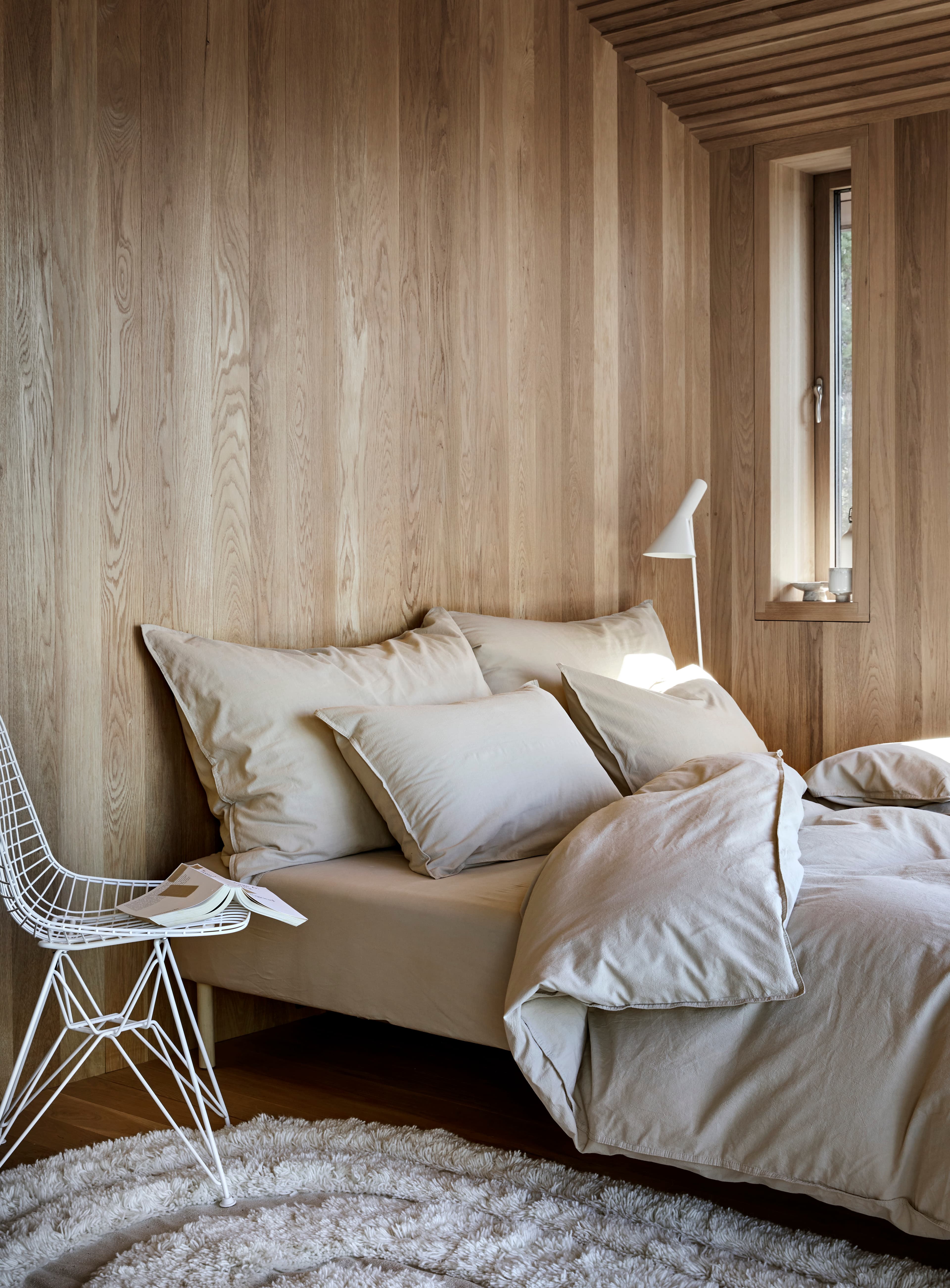 Frøya EKO muotoonommeltu lakana beige 180x200