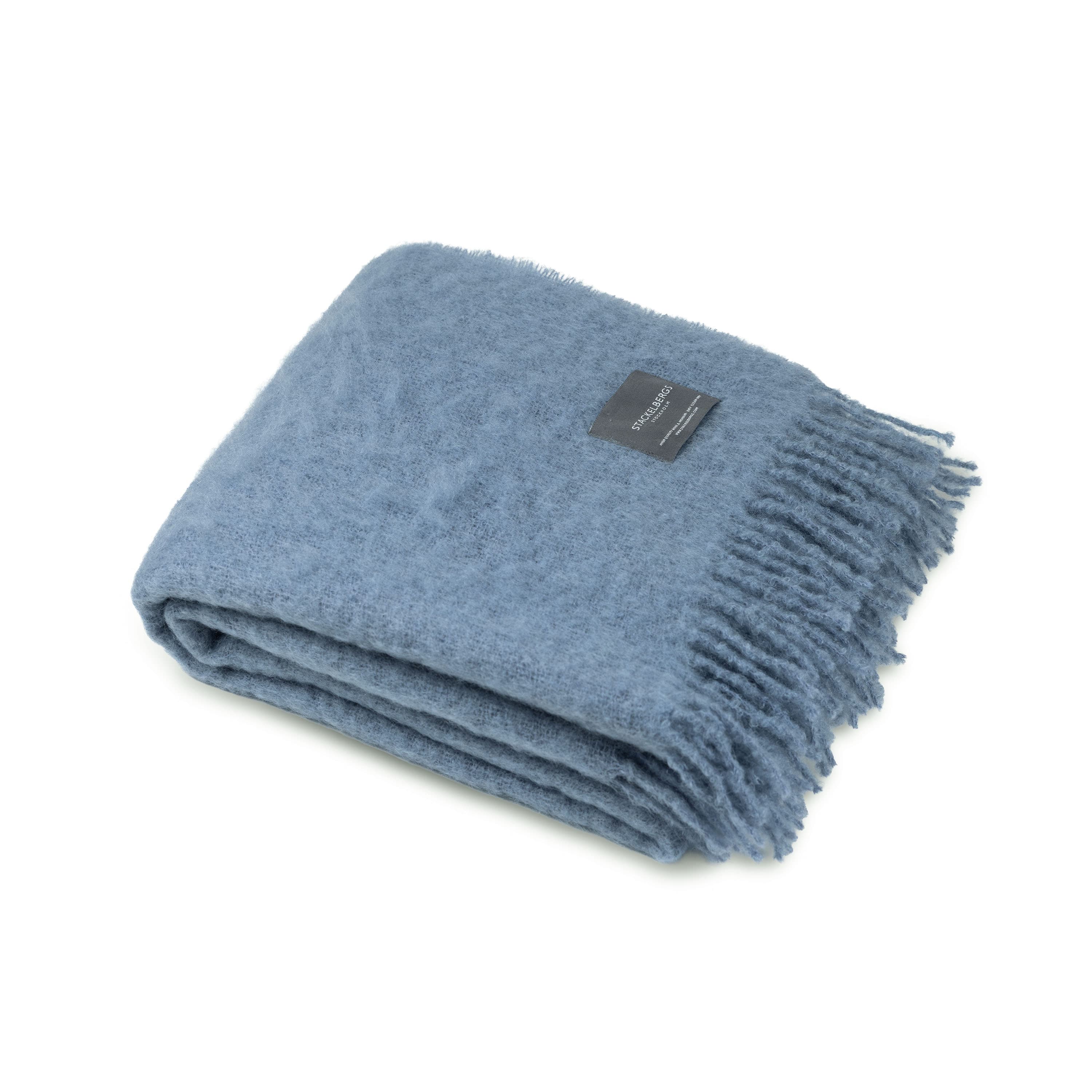 Mohair torkkupeitto sky blue