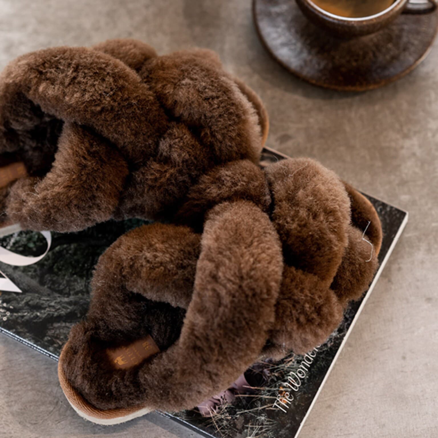 Gabriella tossut rusty brown 41