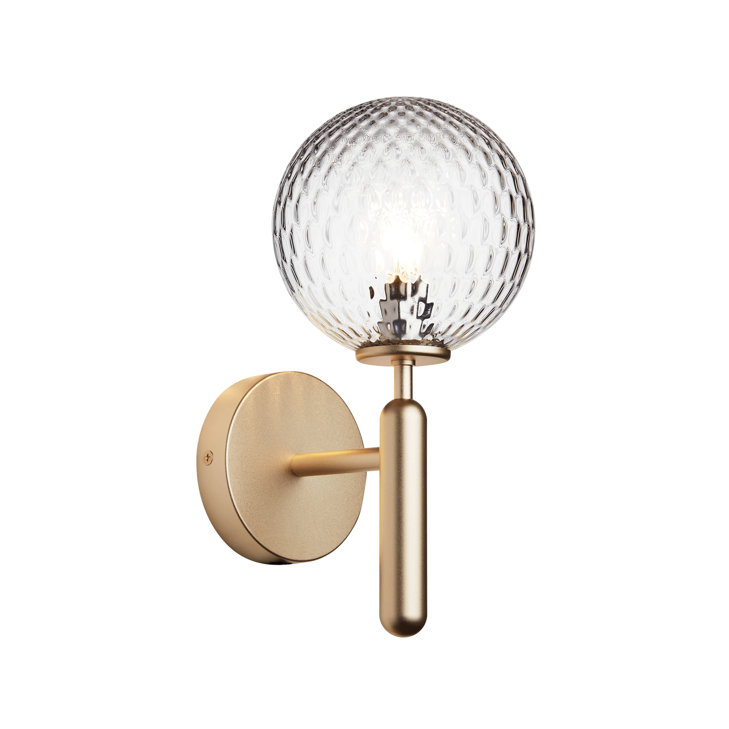 Miira seinävalaisin Brass/Optic Clear