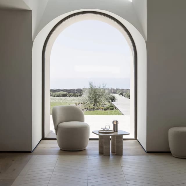 Kuon Lepotuoli Boucla Beige