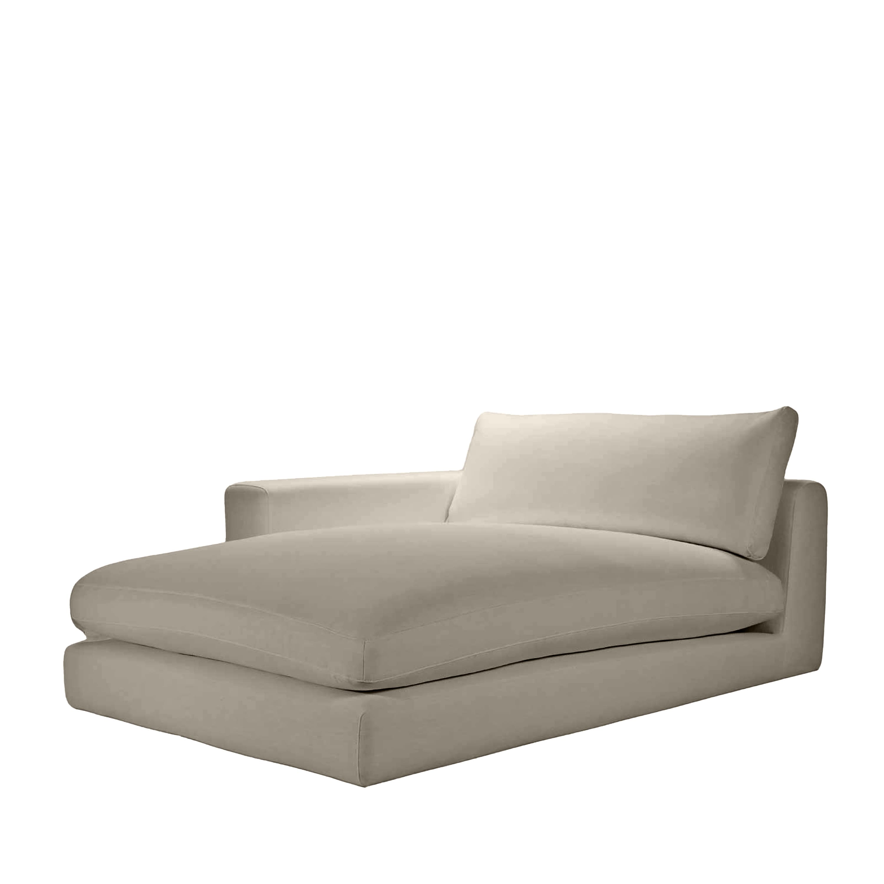 Capri 1,5-istuttava divaanimoduuli vasen käsinoja Taupe 142x184