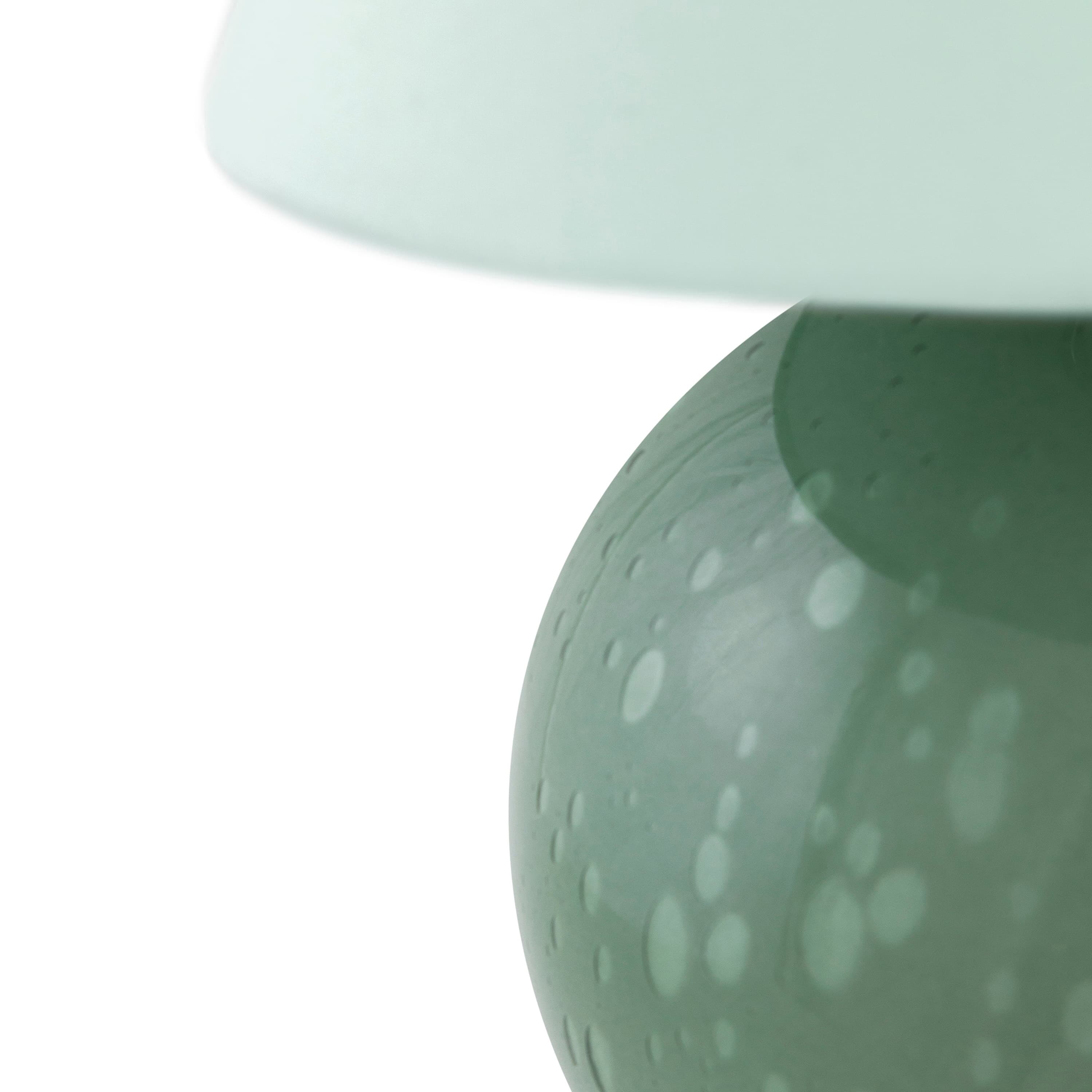 Iris Siirrettävä Pöytävalaisin Vihreä 16 cm