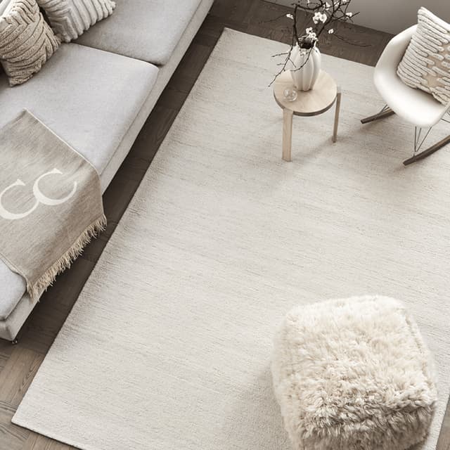 Boucle villamatto ivory 250x350