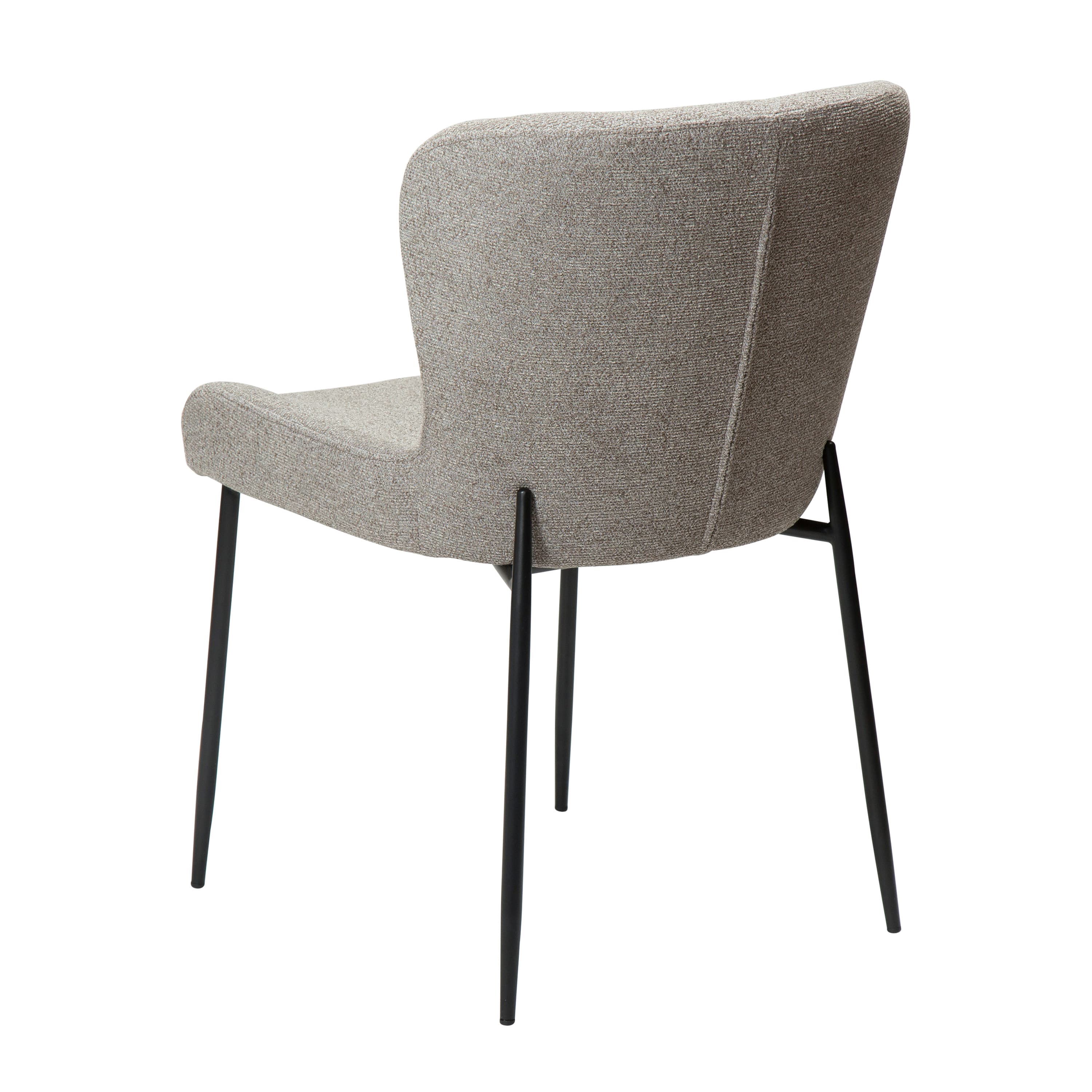 Glam Ruokapöydän tuoli Pebble Earth Bouclé
