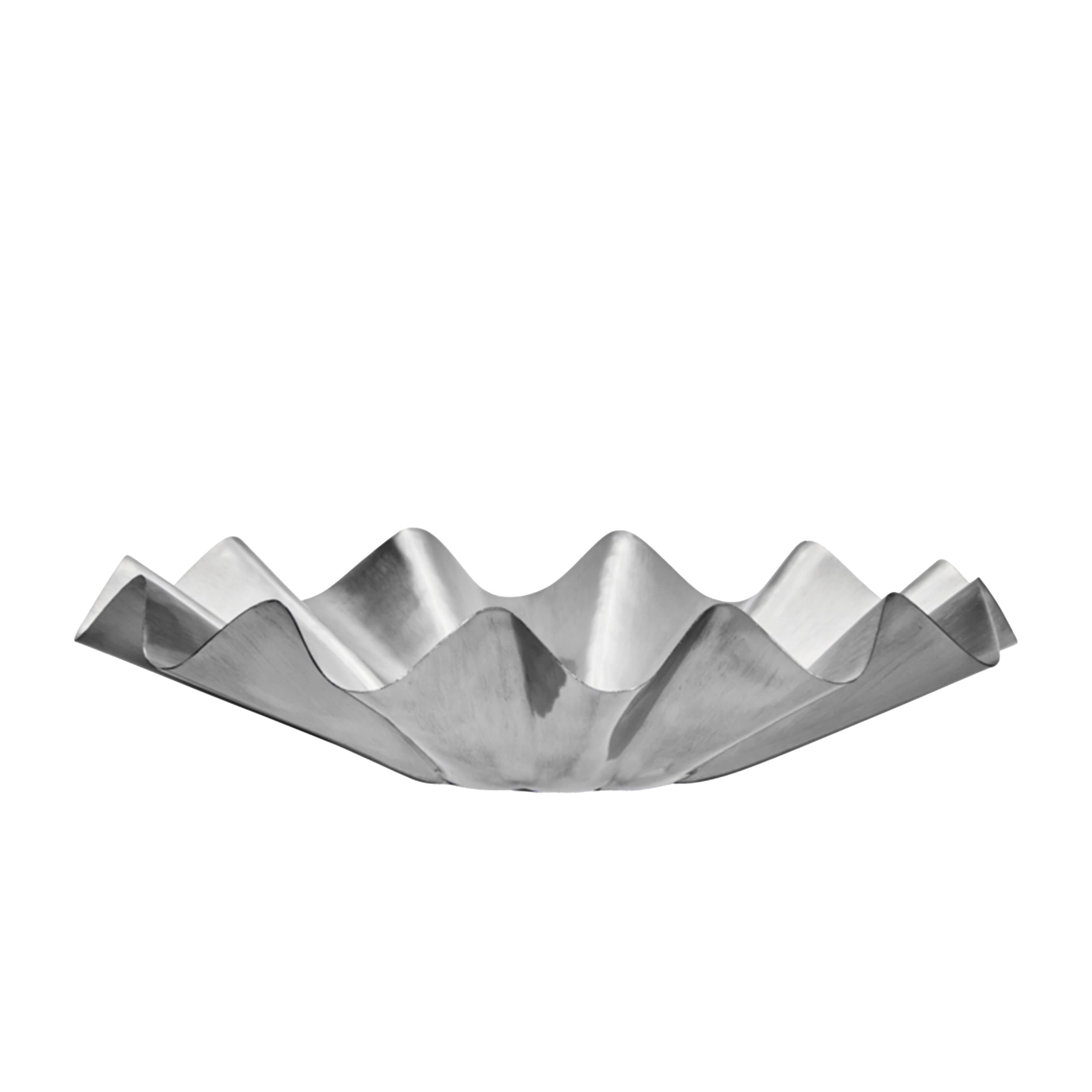 Flood Kulho Brushed silver finish 35cm